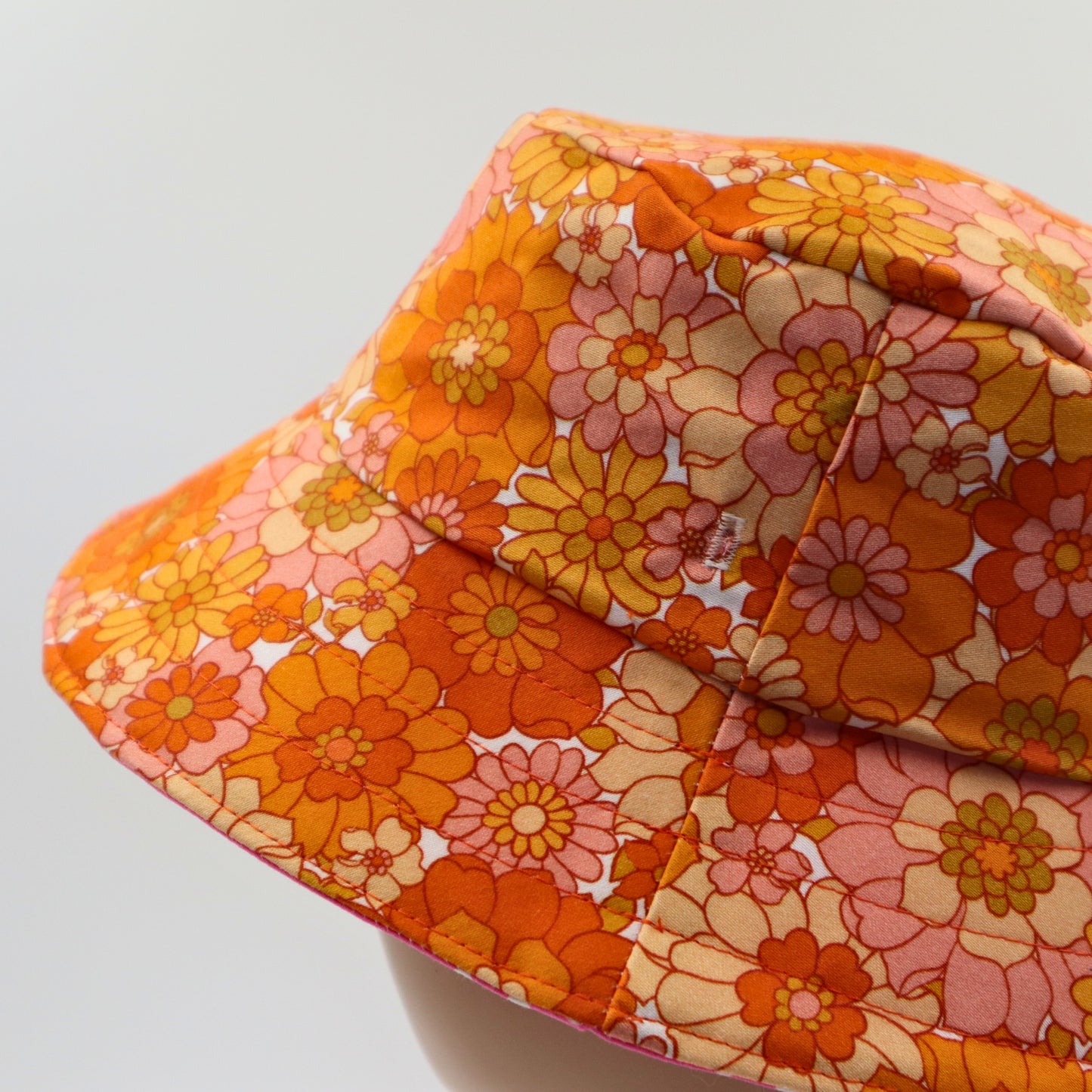 Baby / Kids Reversible Bucket Hat - flower power