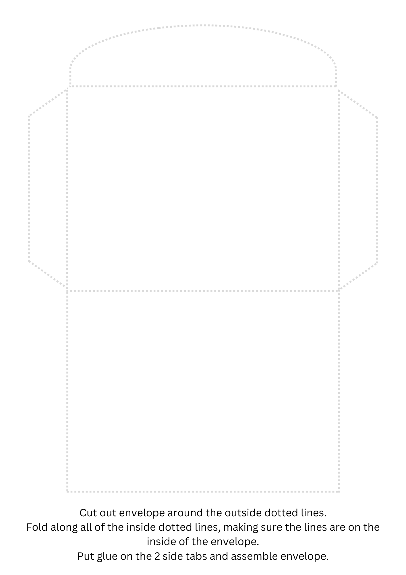 Printable Christmas 'Letter to Santa' - envelope inc