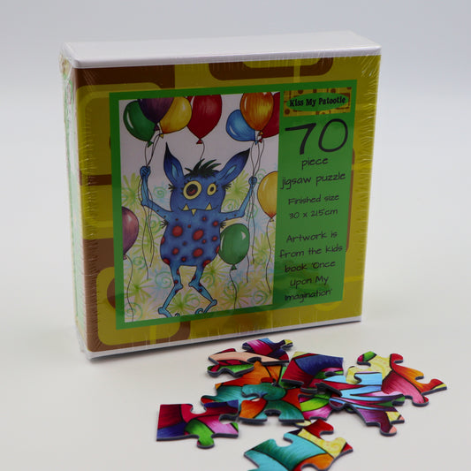 Kids jigsaw puzzle - 70 piece - Once Upon My Imagination - ages 5+