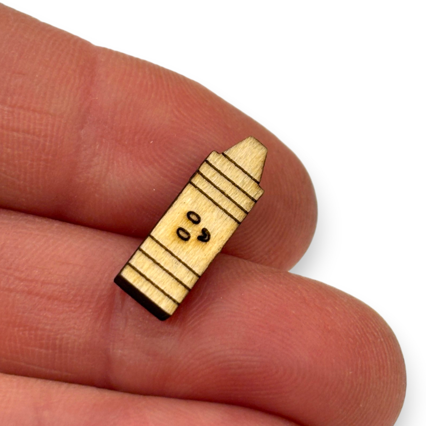 Wooden Teacher Earring Blanks for DIY Jewellery Making - Studs - 10pc Laser Cut Set