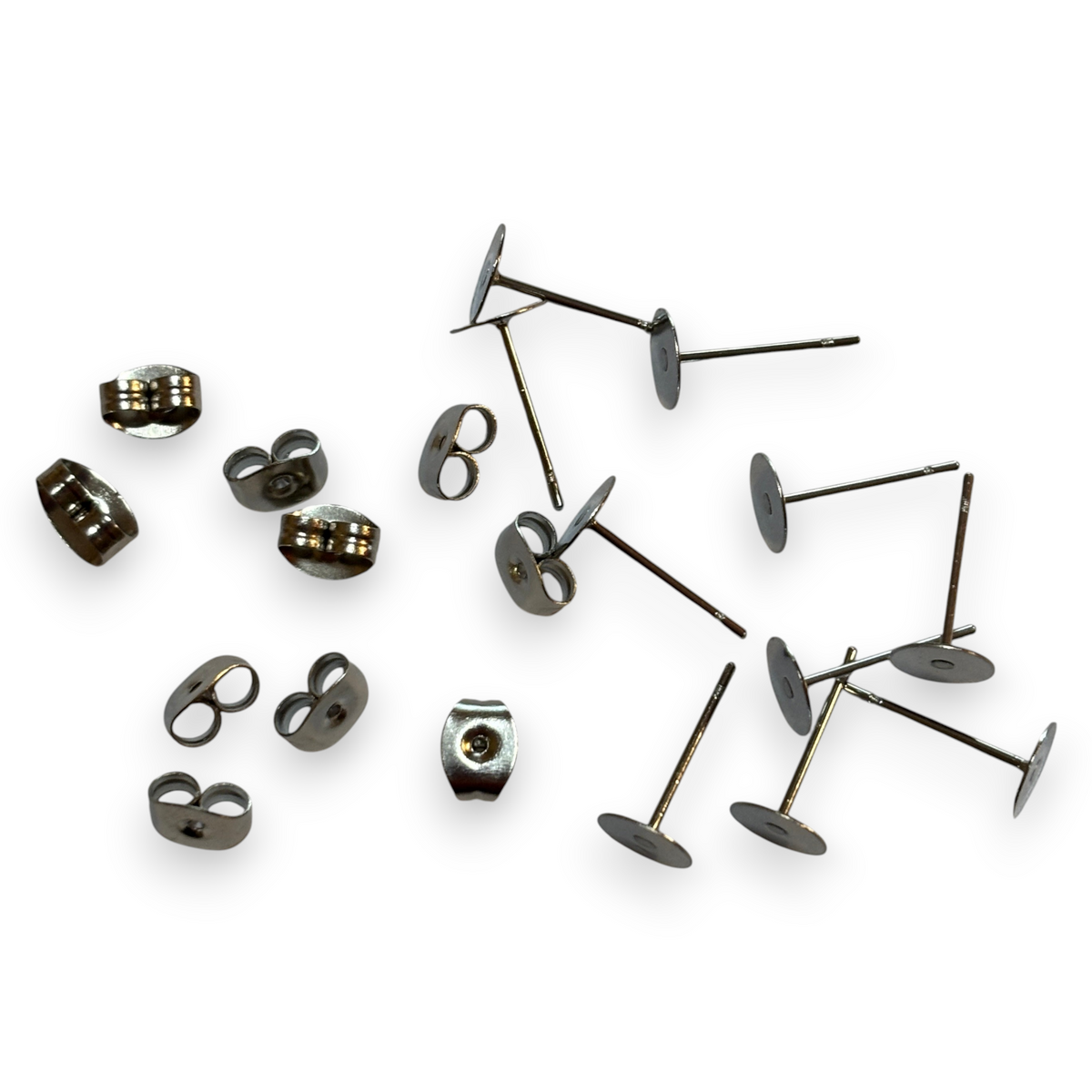 Wooden Teacher Earring Blanks for DIY Jewellery Making, Scrapbooking - Studs - 10pc Laser Cut Set