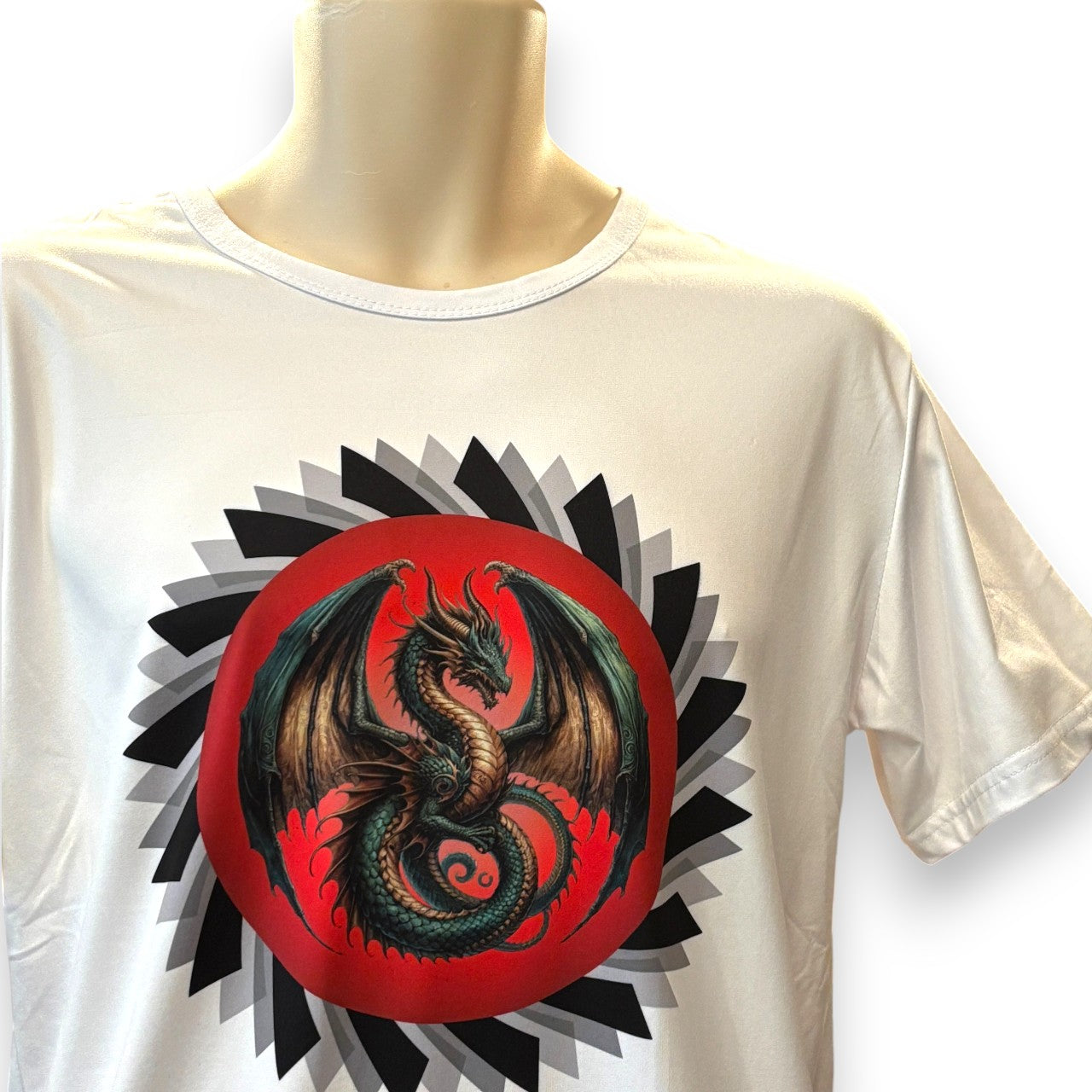 Mens Printed T-shirt - Dragon
