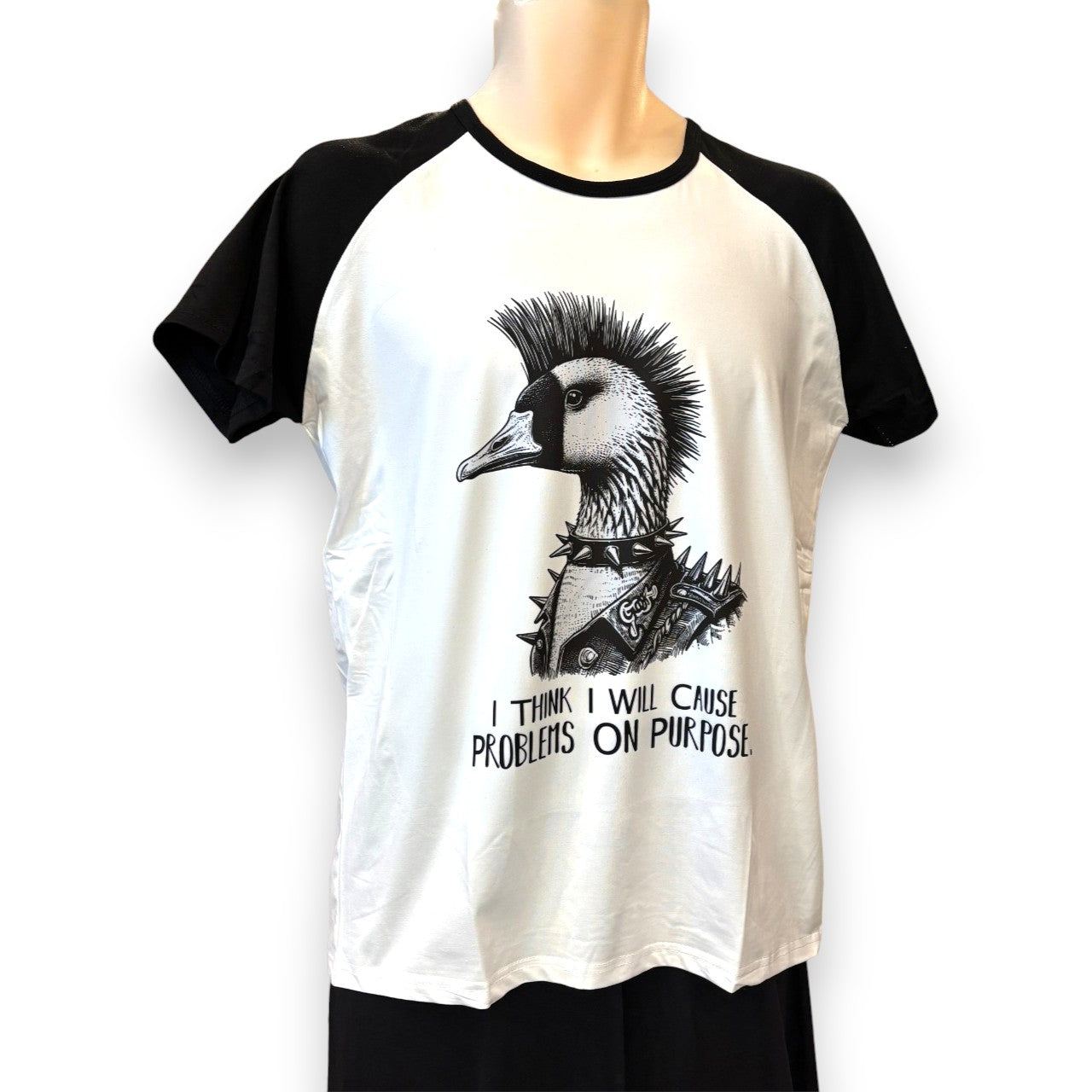 Mens Printed T-shirt - punk duck