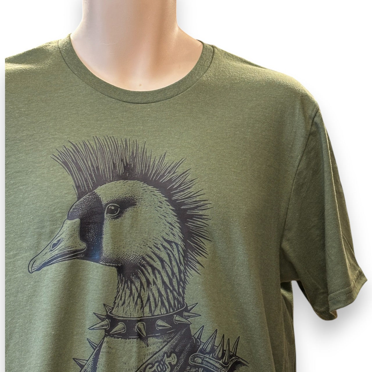 Mens Printed T-shirt - punk duck