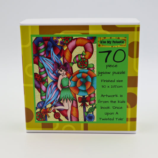 Kids jigsaw puzzle - 70 piece - Once Upon a Twisted Tale - ages 5+