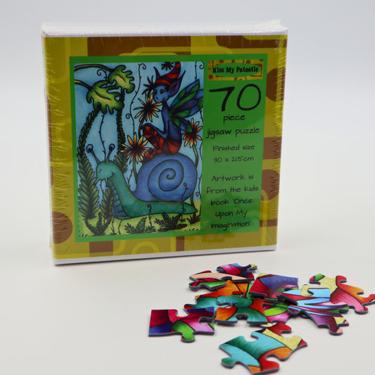 Kids jigsaw puzzle - 70 piece - Once Upon My Imagination - ages 5+
