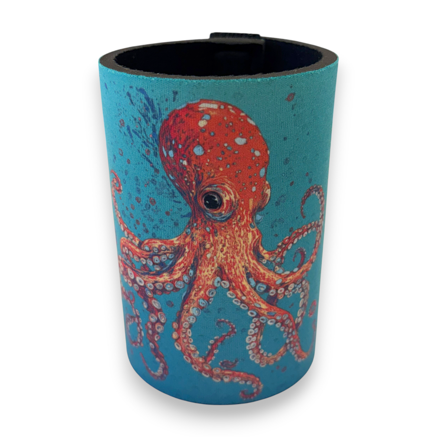 Printed Stubby / Can Cooler - octopus