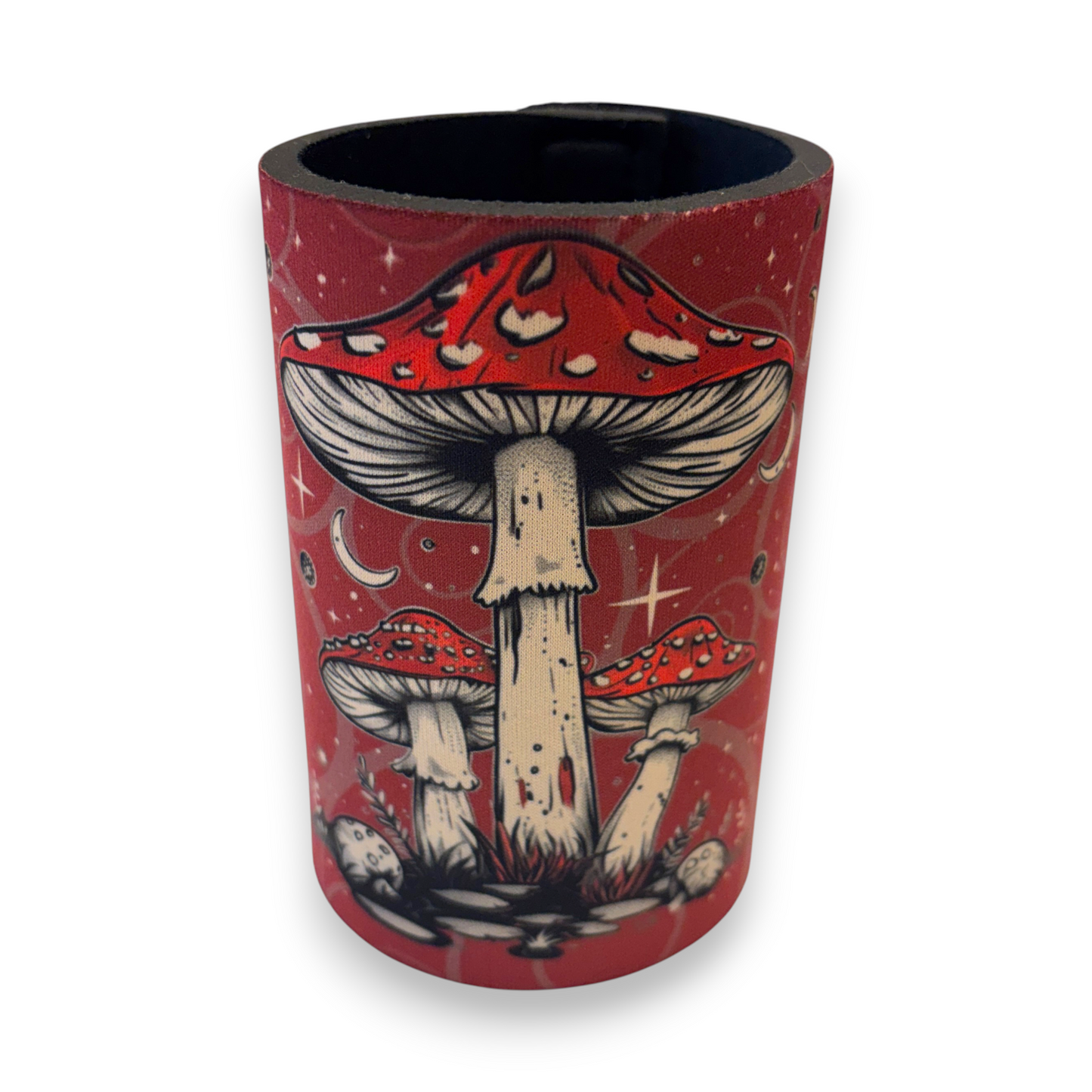 Printed Stubby / Can Cooler - magic mushrooms