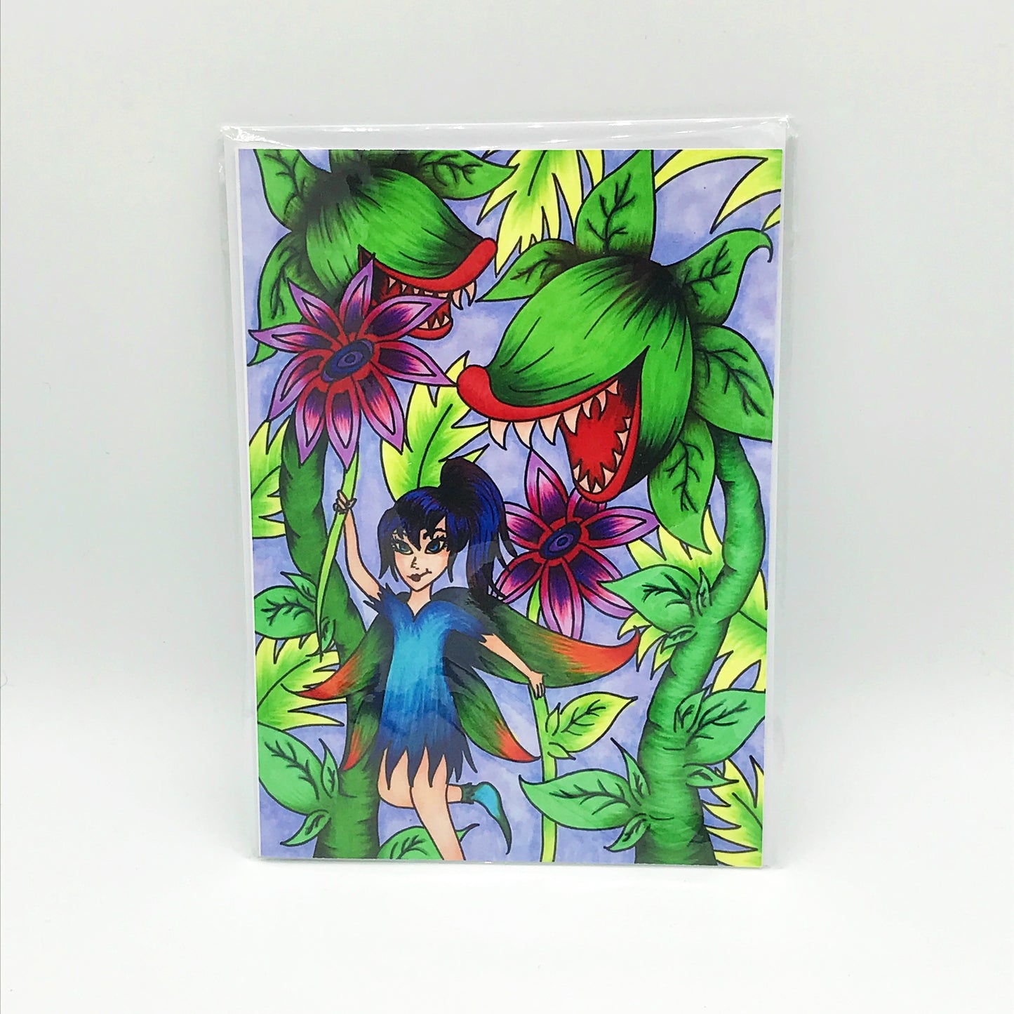 Kids birthday / greeting card - Once Upon a Twisted Tale character