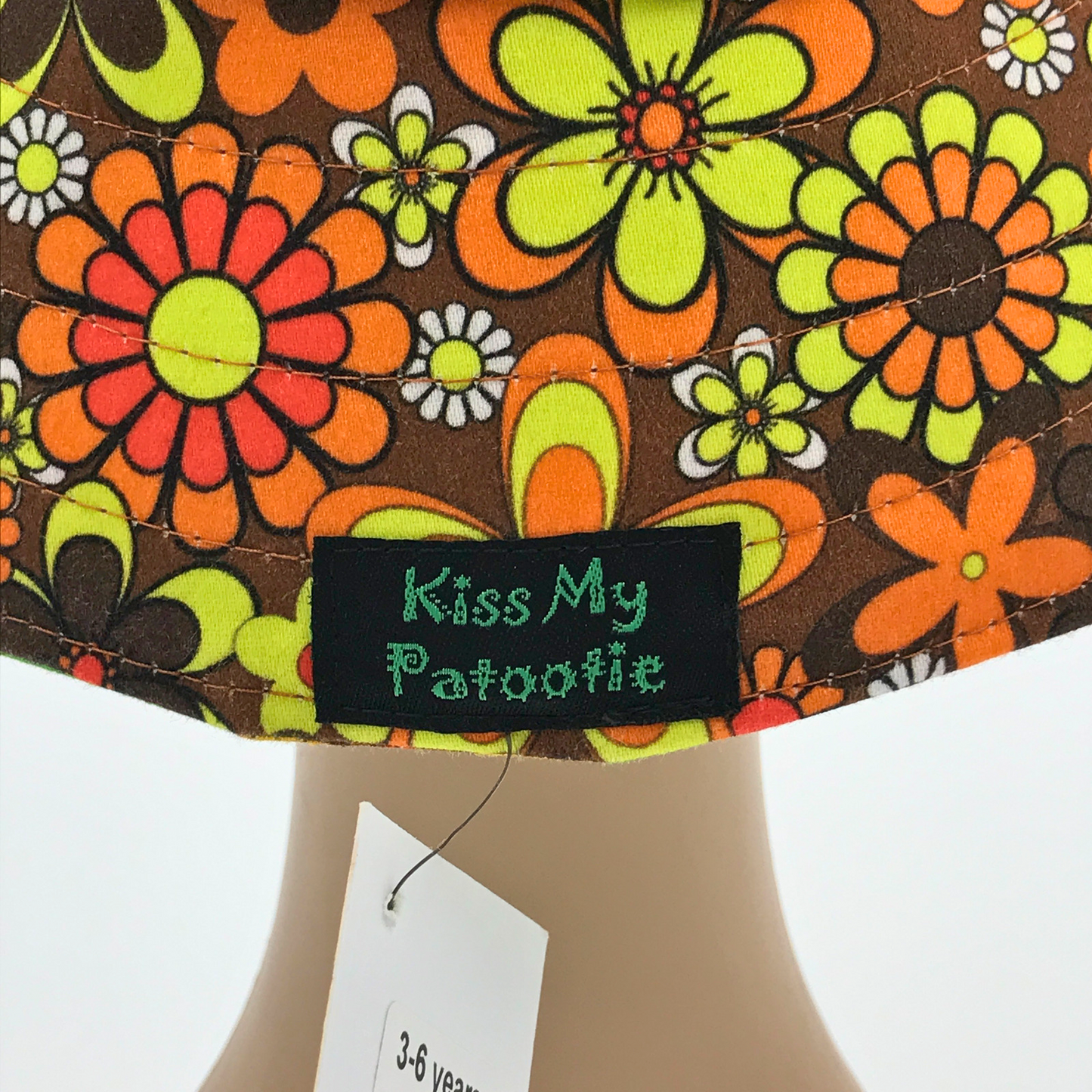 Baby / Kids Reversible Bucket Hat - flower power