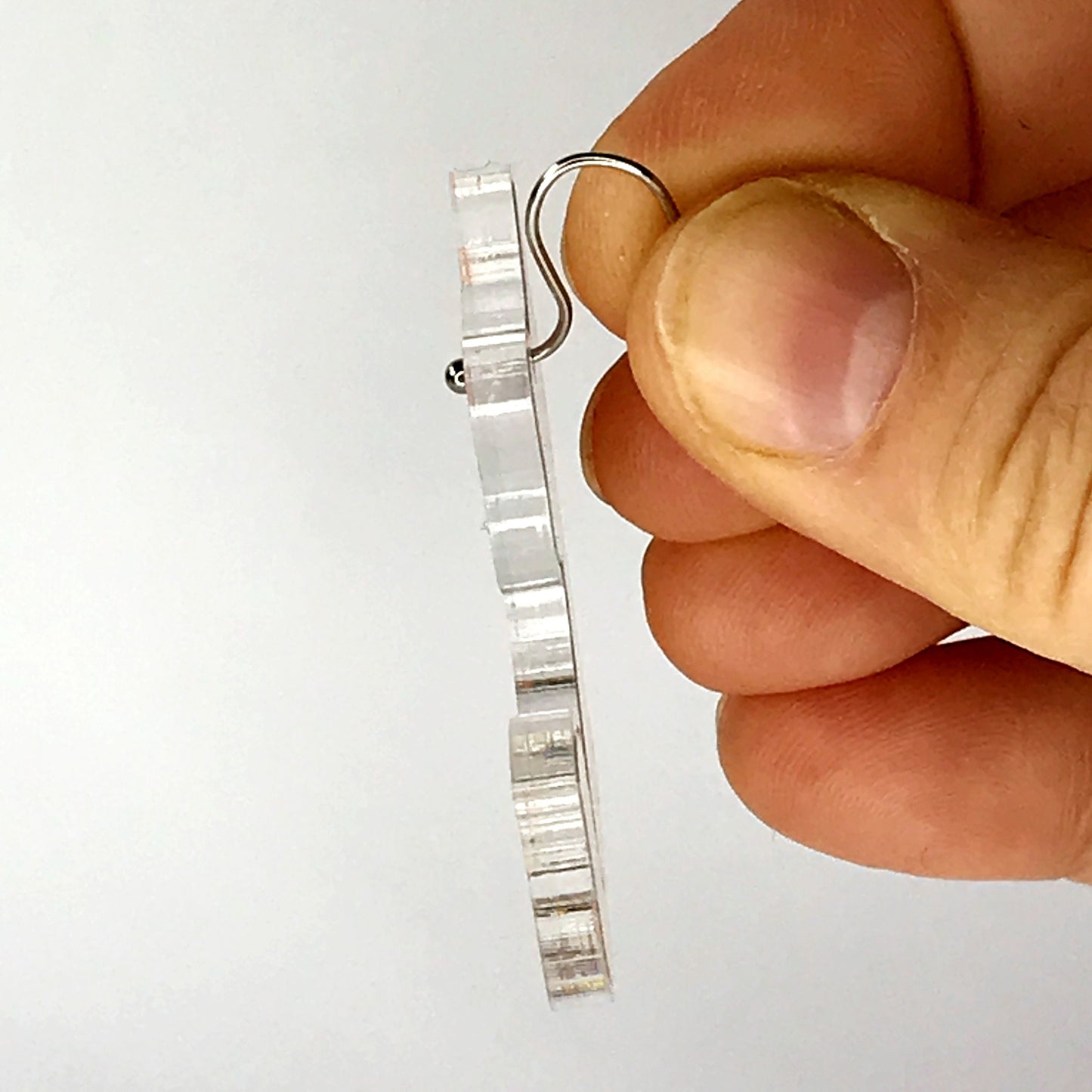 woodland fox earrings - 100% recycled acrylic