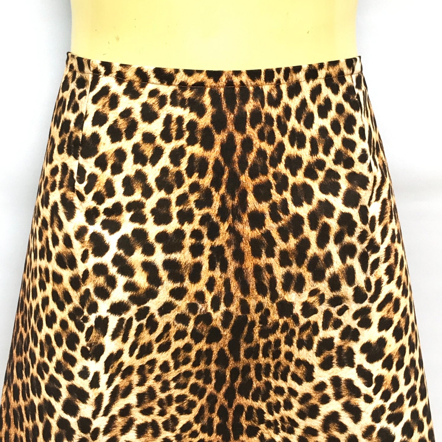 Ladies A Line Skirt - Leopard print - ladies sizes 8 - 24