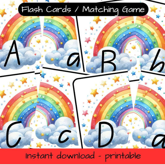 Printable Alphabet activity - matching game