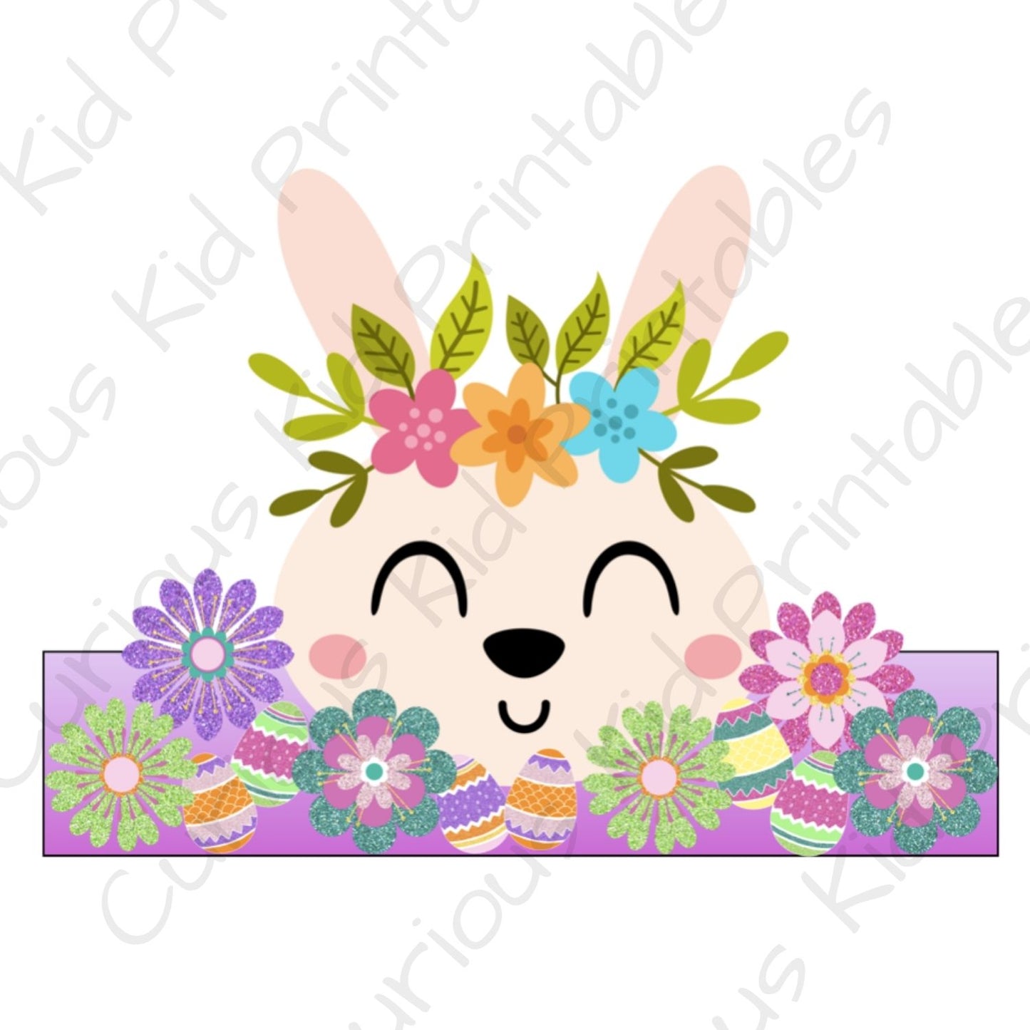 Easter bunny ears / paper crown