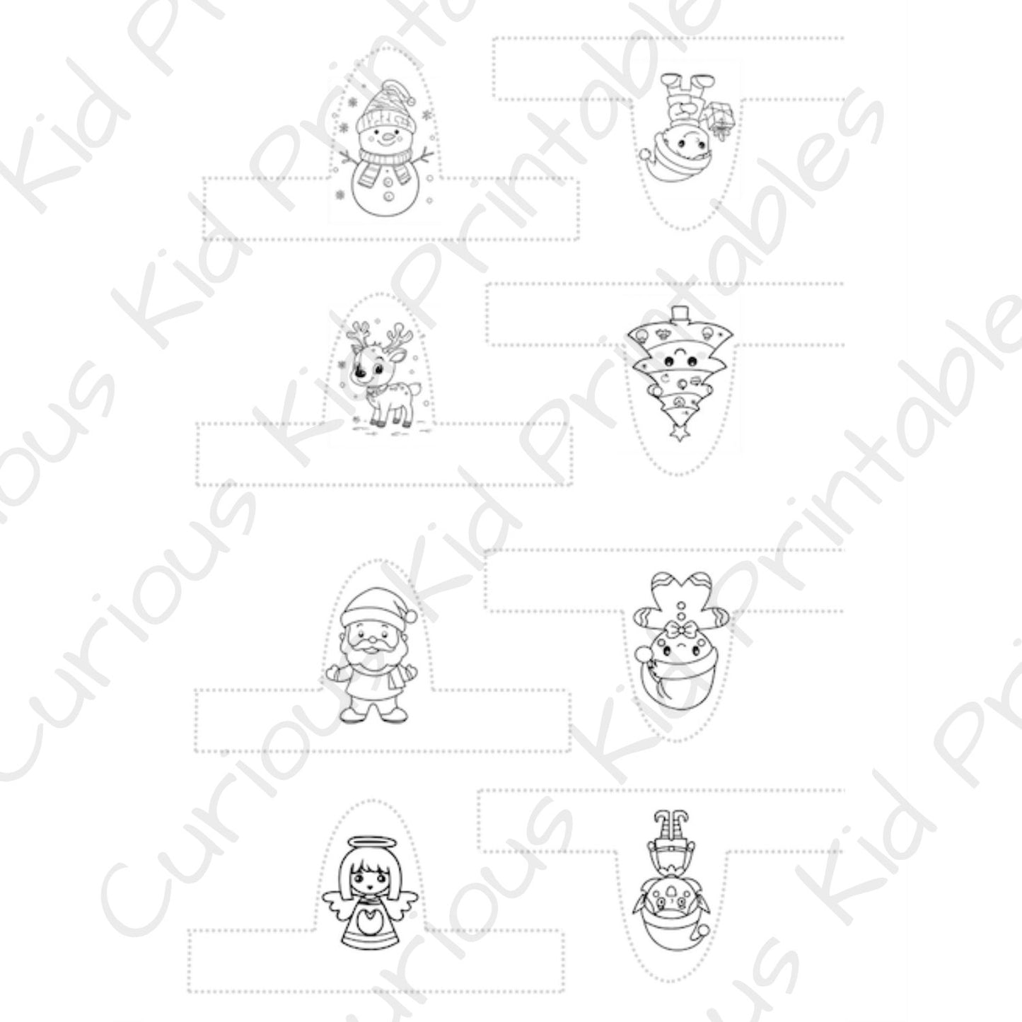 Printable Christmas bundle - 15 activities