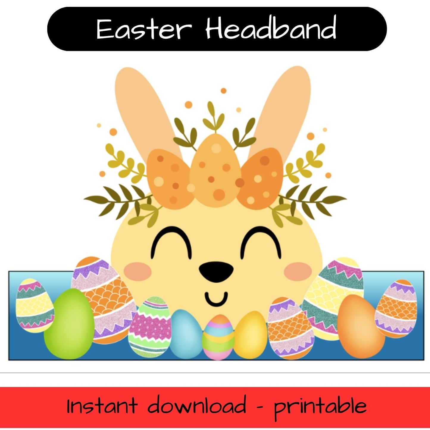 Easter bunny ears / paper crown
