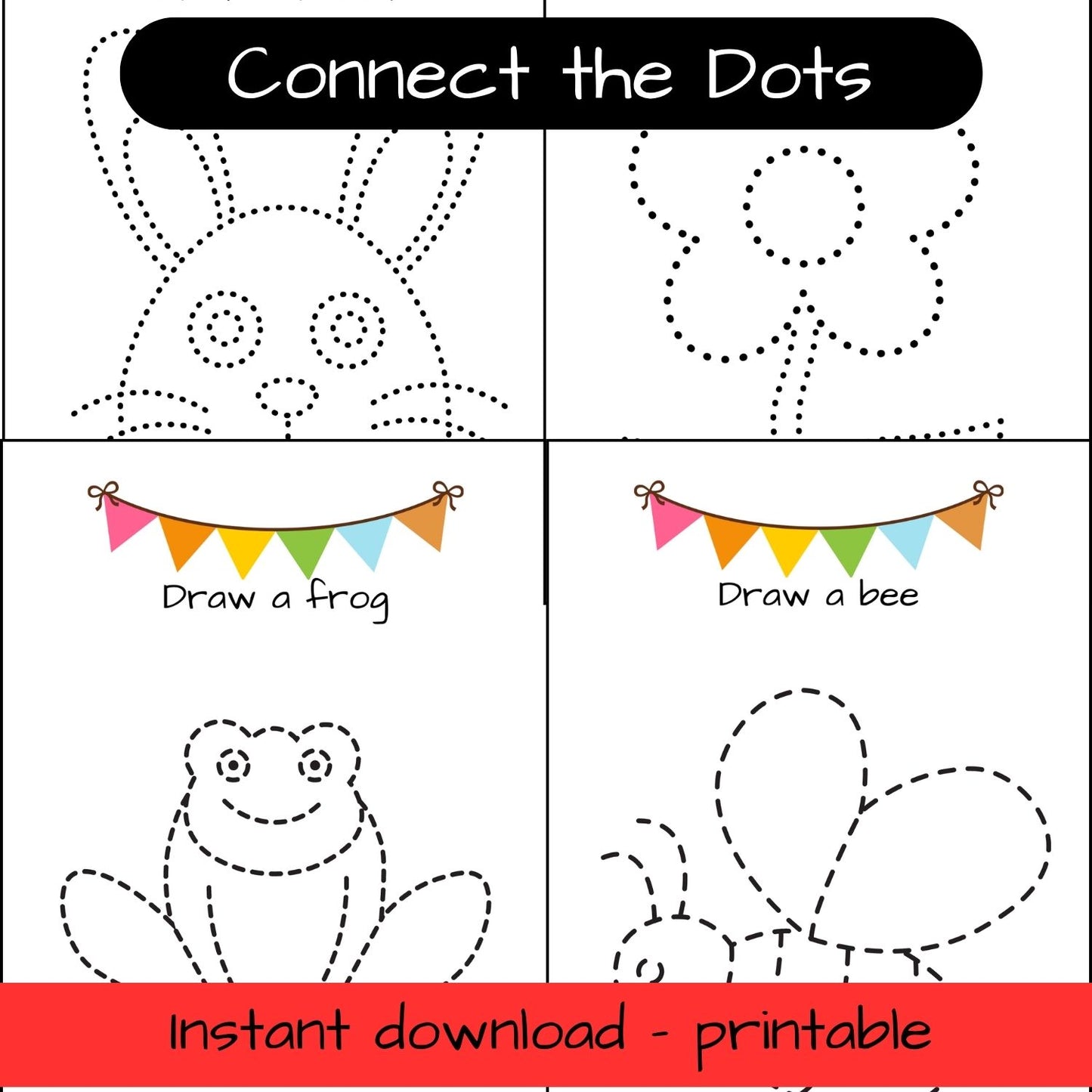 Printable Woodland Animal activity sheets - learn to draw