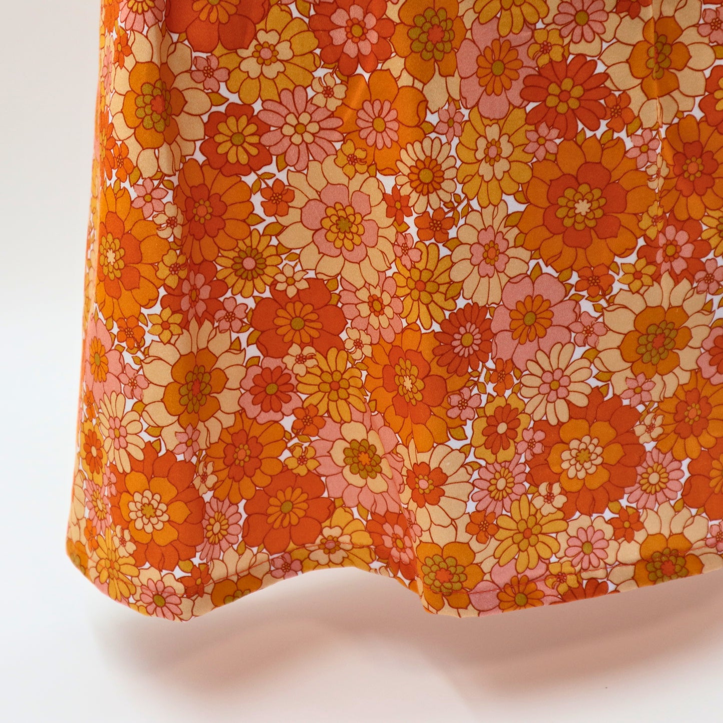 Ladies A Line Skirt - flower power - ladies sizes 8 - 24