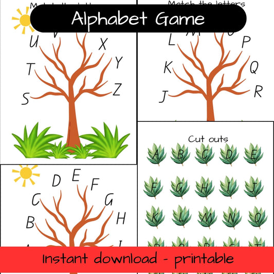 Printable Dinosaur activity sheets - alphabet
