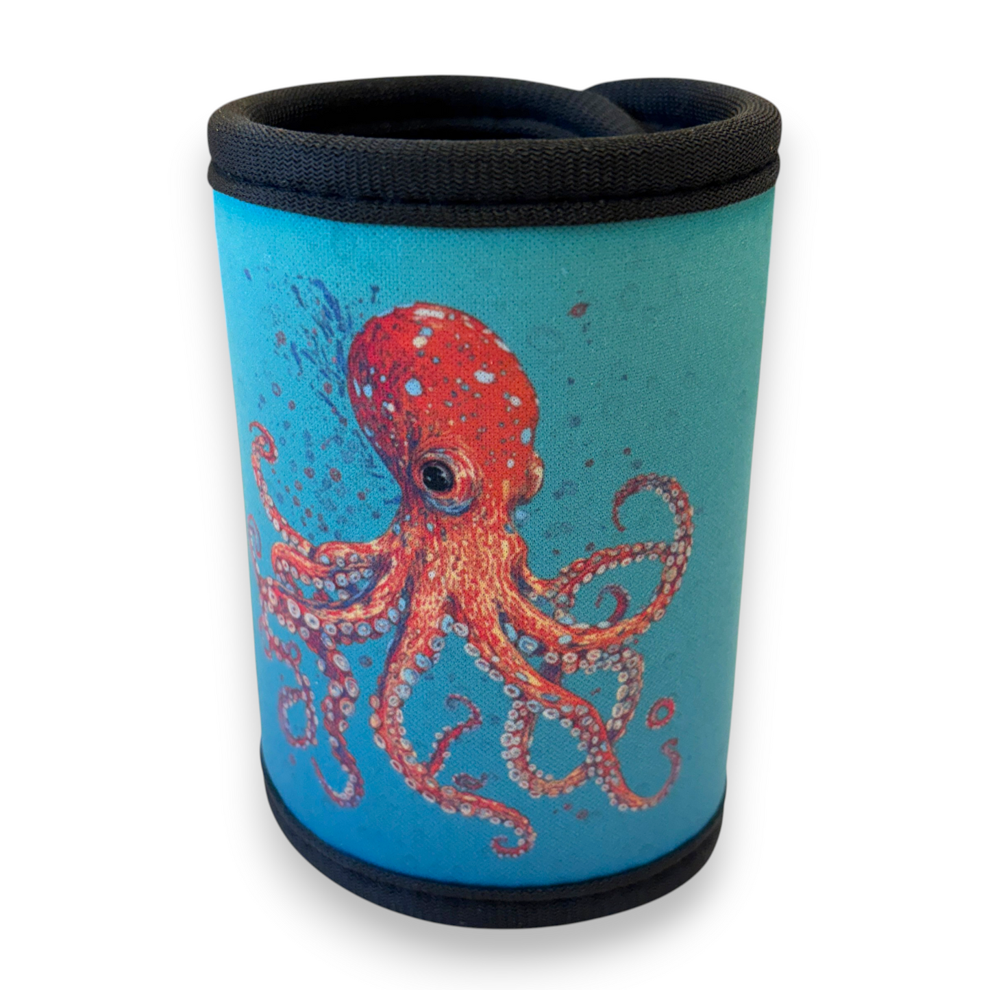 Printed Stubby / Can Cooler - octopus
