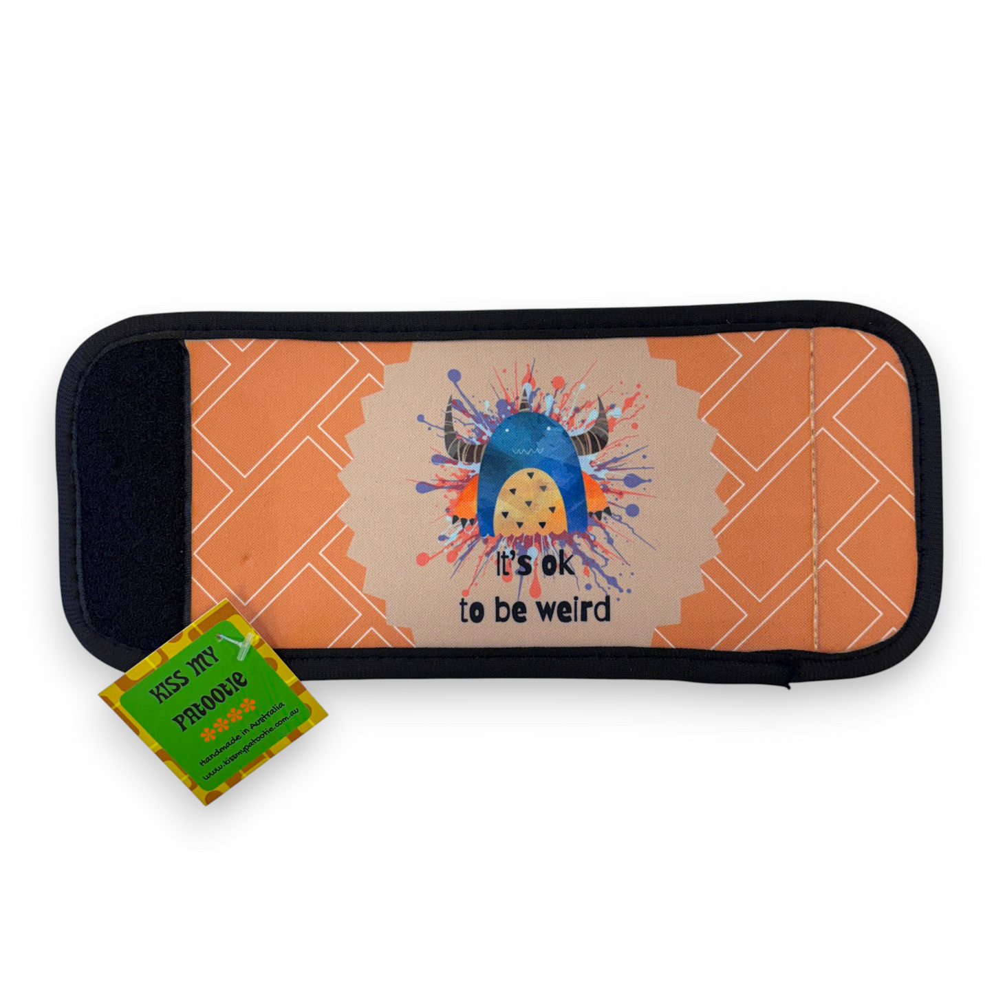 Printed Stubby / Can Cooler - It's ok to be weird