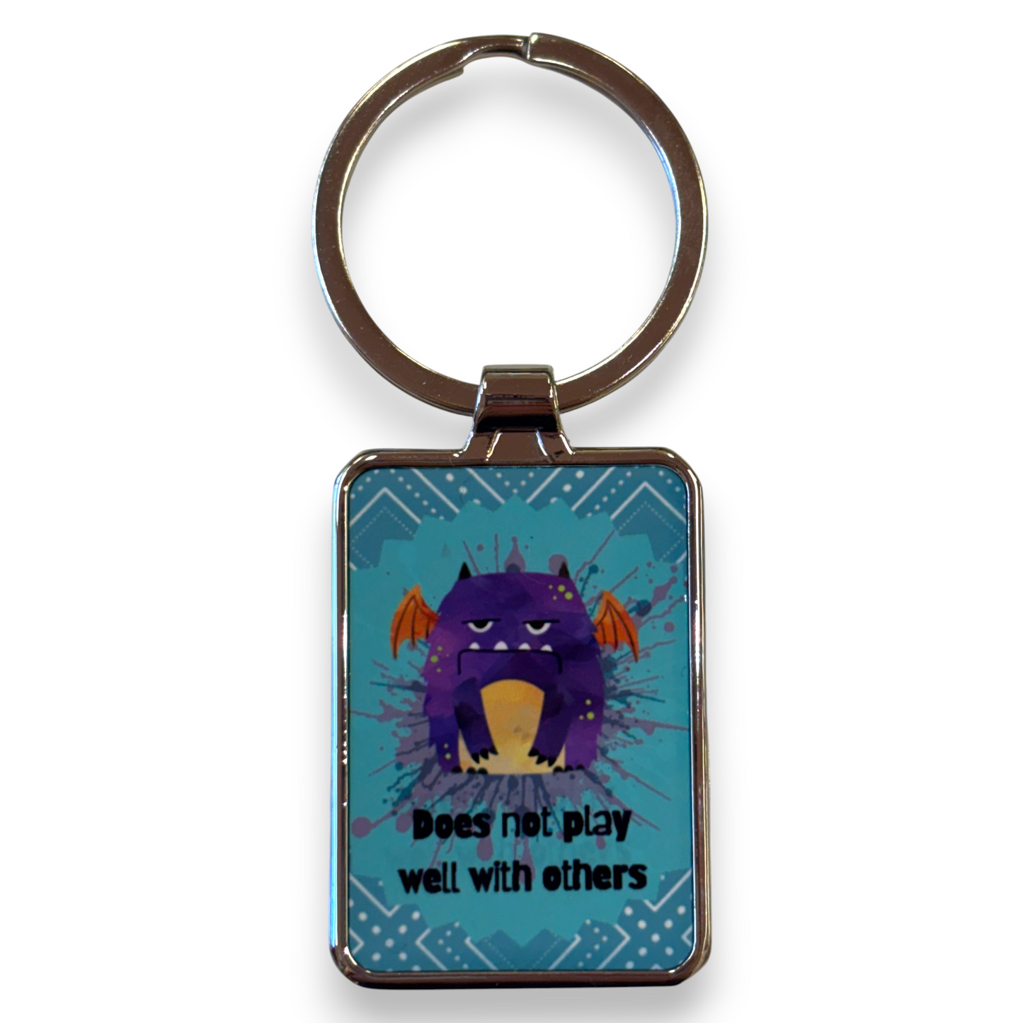 Printed Keyring - Does not play well with others