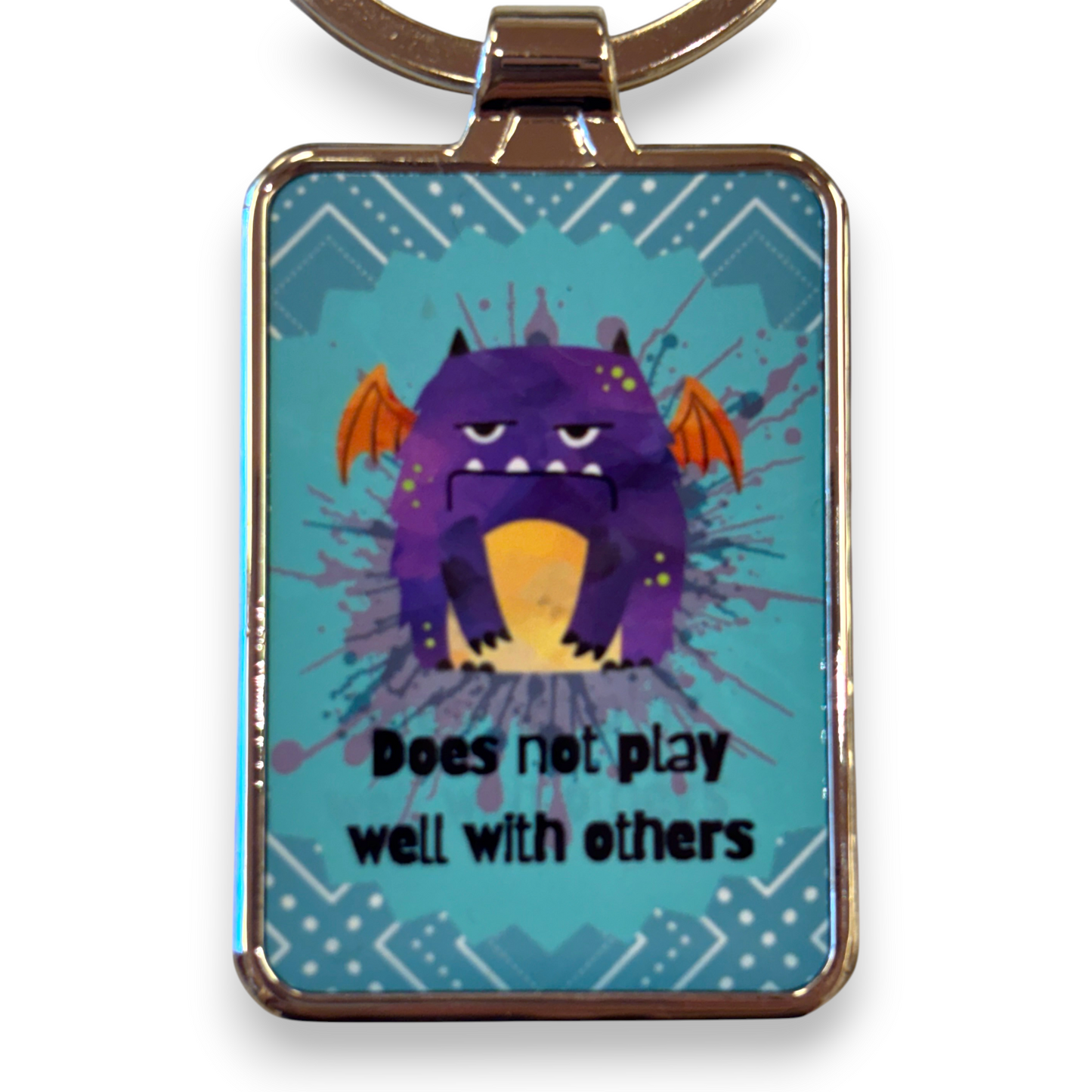 Printed Keyring - Does not play well with others