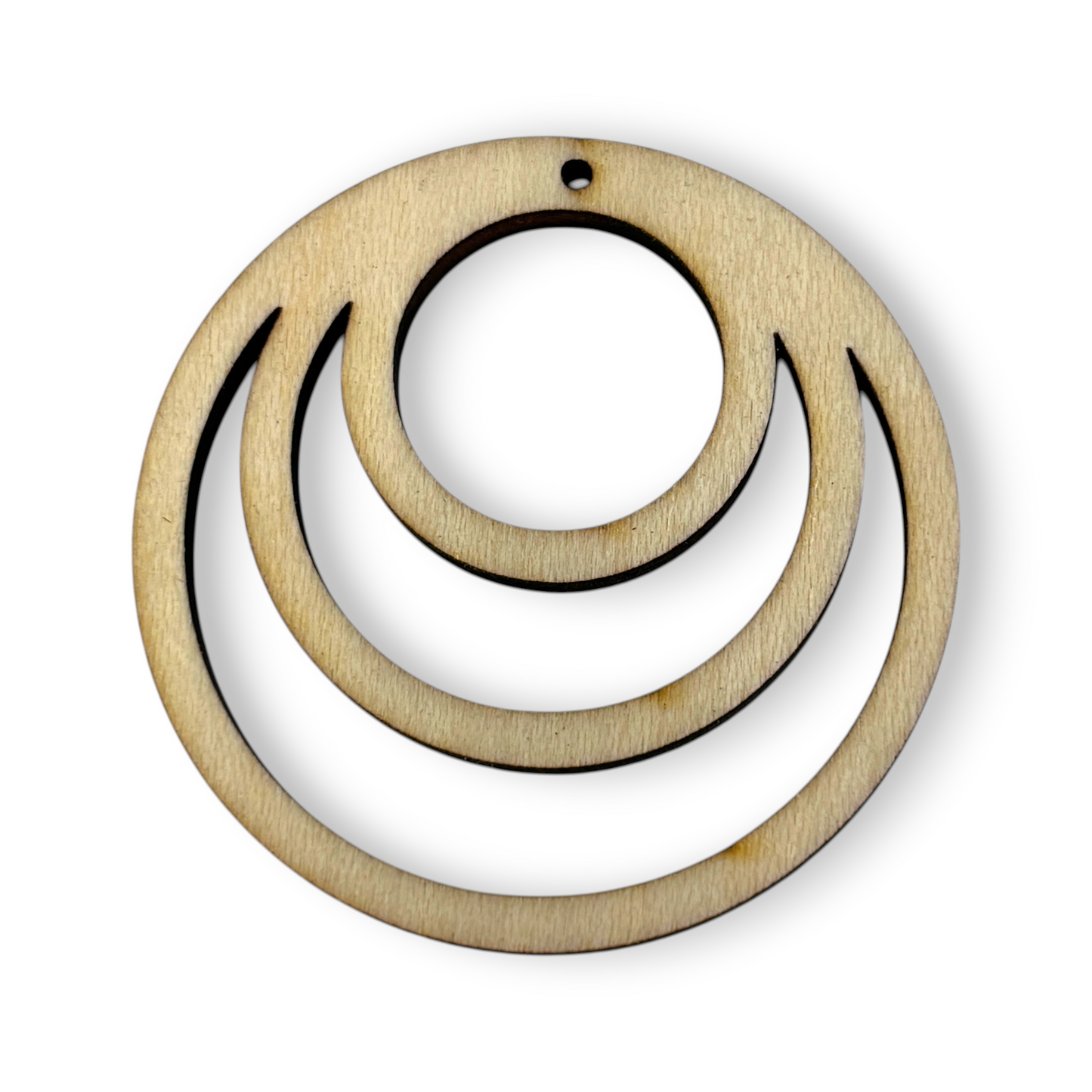 Wooden Earring Blanks for DIY Jewellery Making, dangles - 10pc Laser Cut Pieces