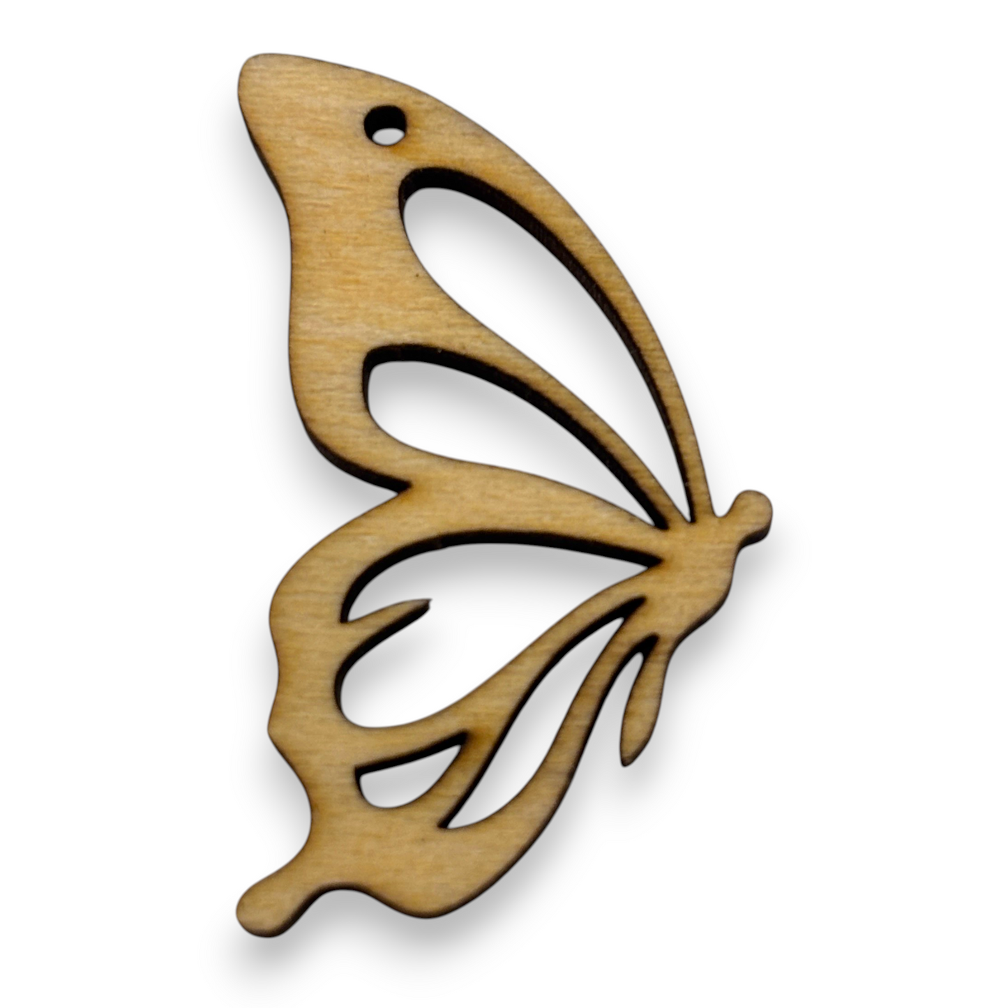 Wooden Butterfly Earring Blanks for DIY Jewellery Making, dangles - 10pc Laser Cut Pieces