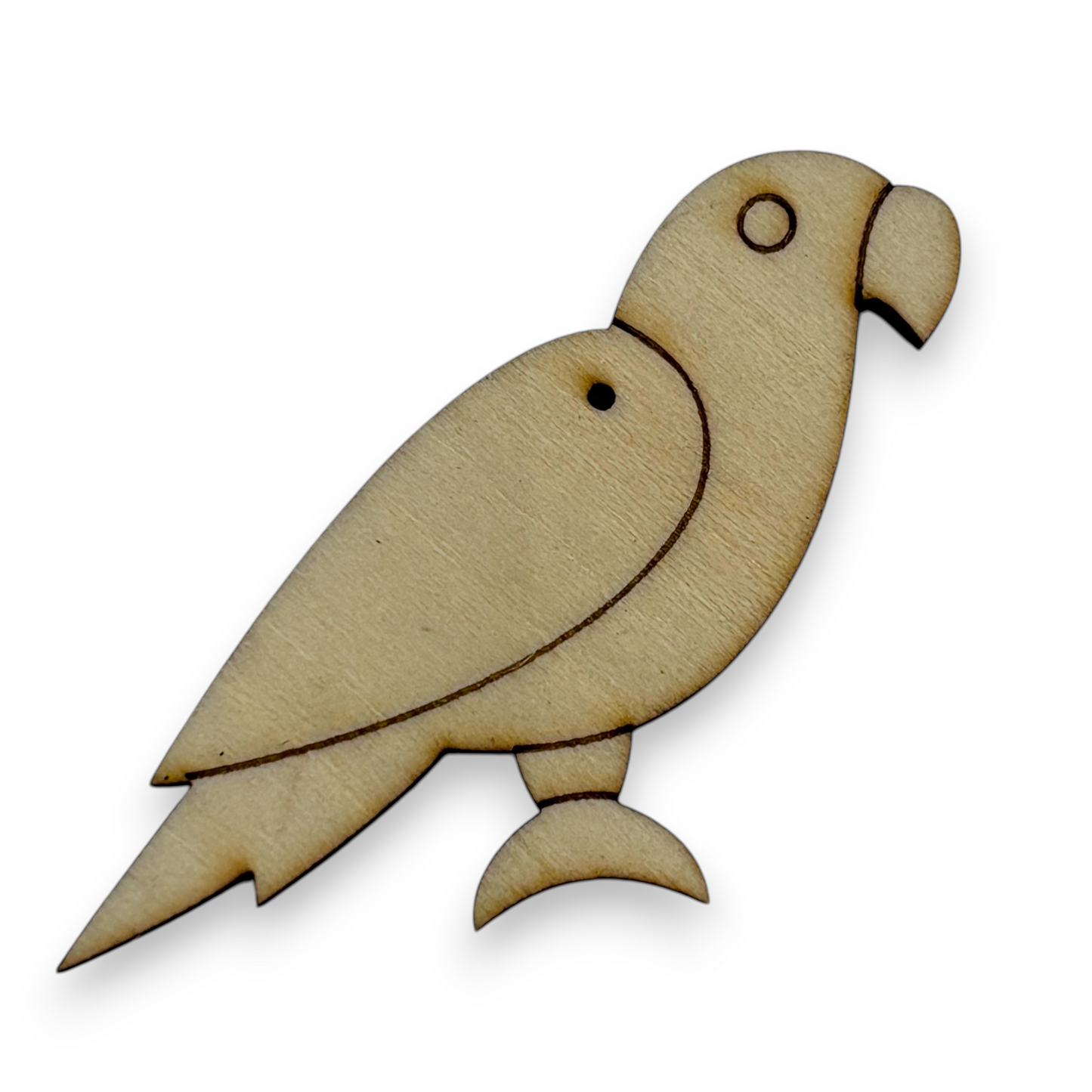 Wooden Bird Earring Blanks for DIY Jewellery Making, dangles - 10pc Laser Cut Pieces