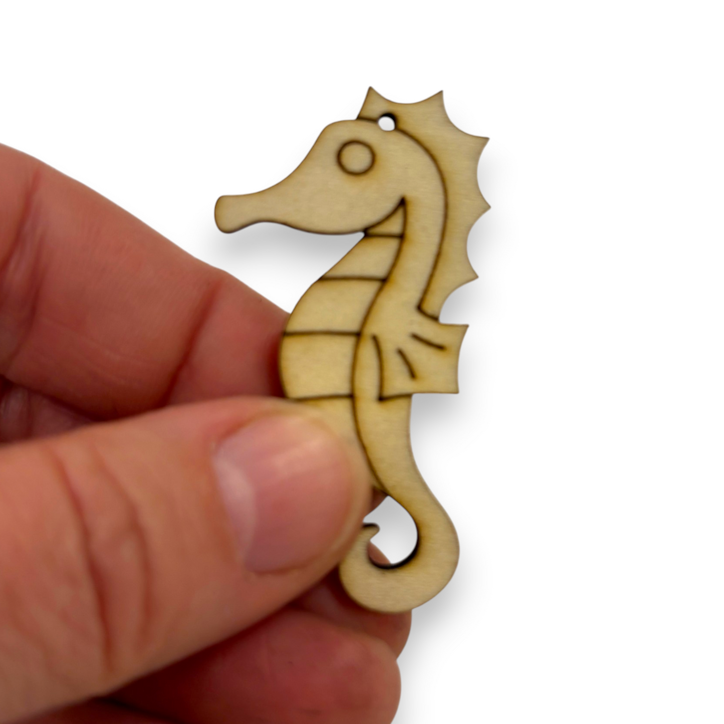 Wooden Animal Earring Blanks for DIY Jewellery Making, dangles - 10pc Laser Cut Pieces
