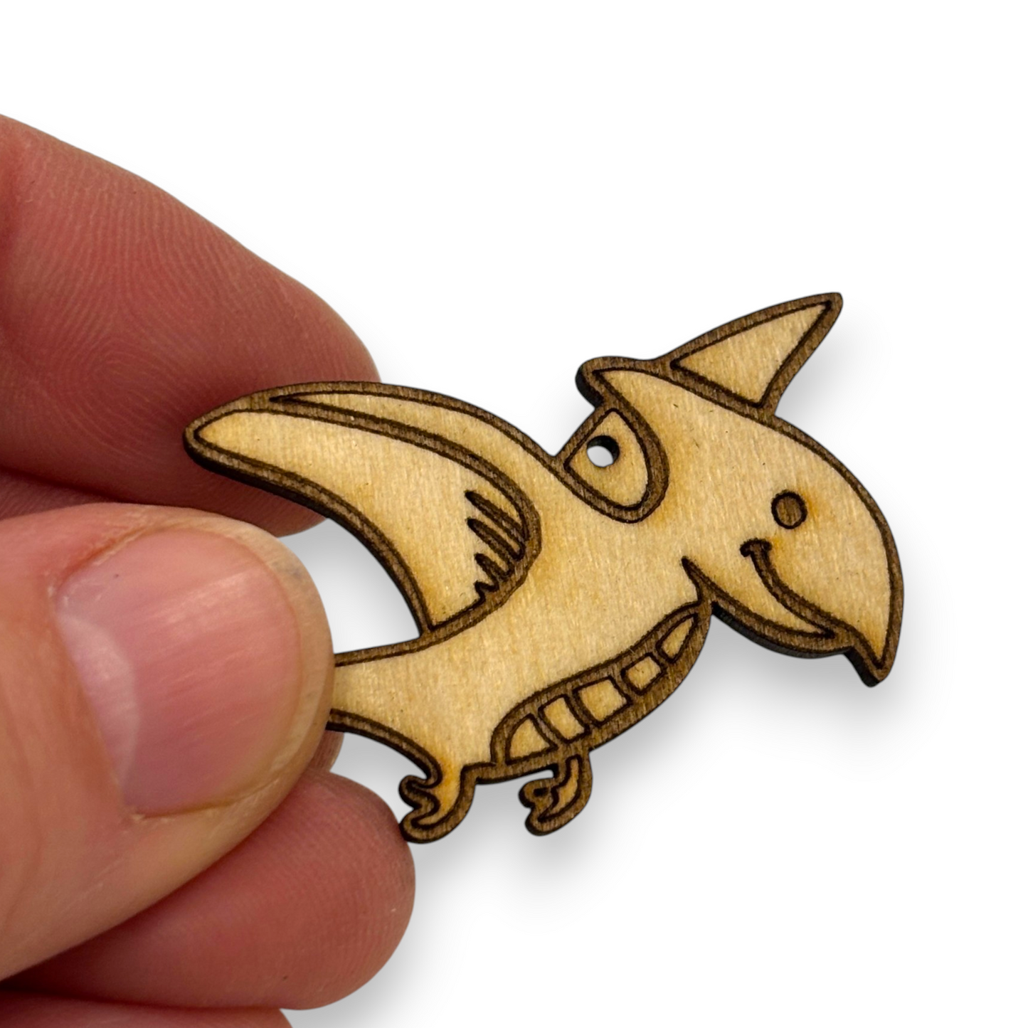 Wooden Dinosaur Earring Blanks for DIY Jewellery Making, dangles - 10pc Laser Cut Pieces (Copy)