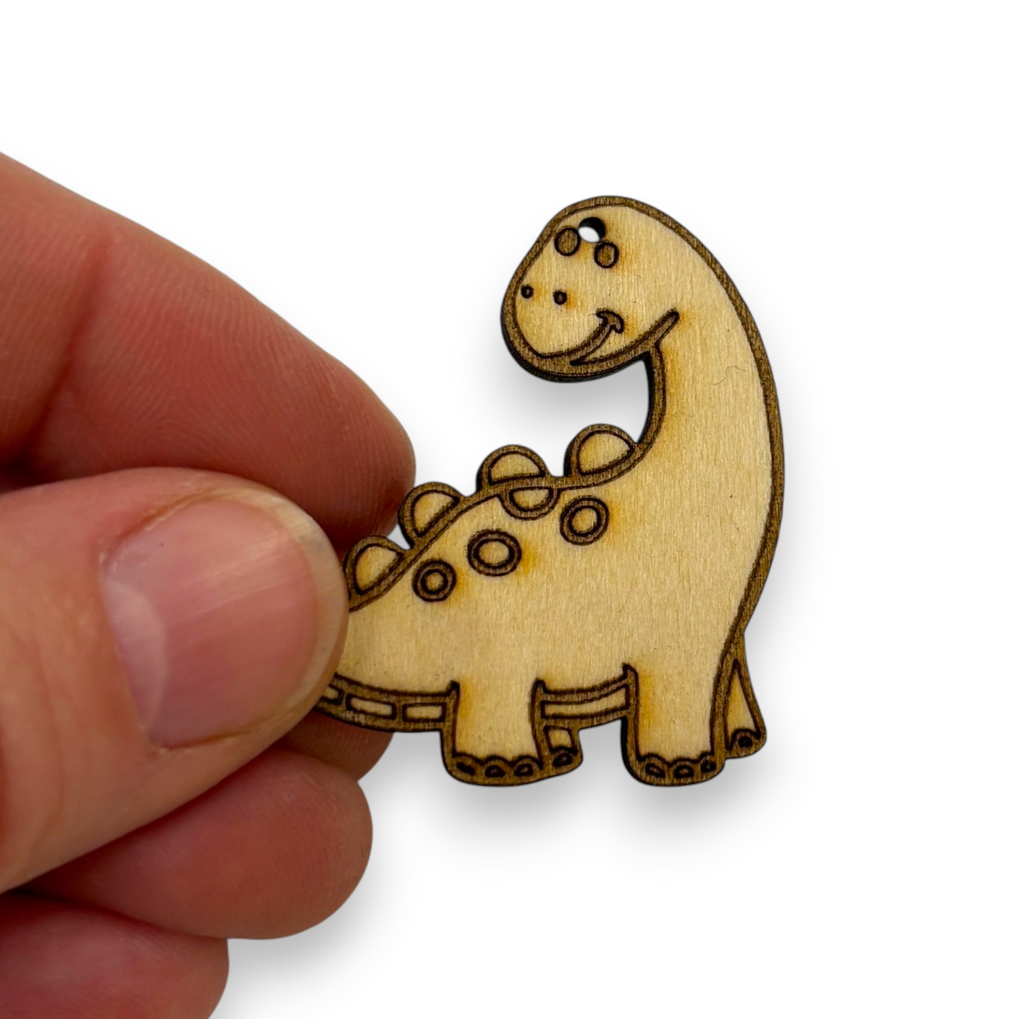 Wooden Dinosaur Earring Blanks for DIY Jewellery Making, dangles - 10pc Laser Cut Pieces (Copy) (Copy)