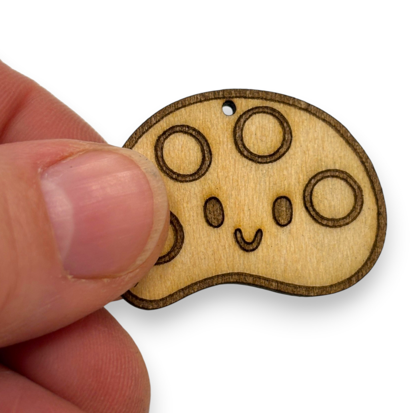 Wooden Teacher Earring Blanks for DIY Jewellery Making, dangles - 10pc Laser Cut Pieces