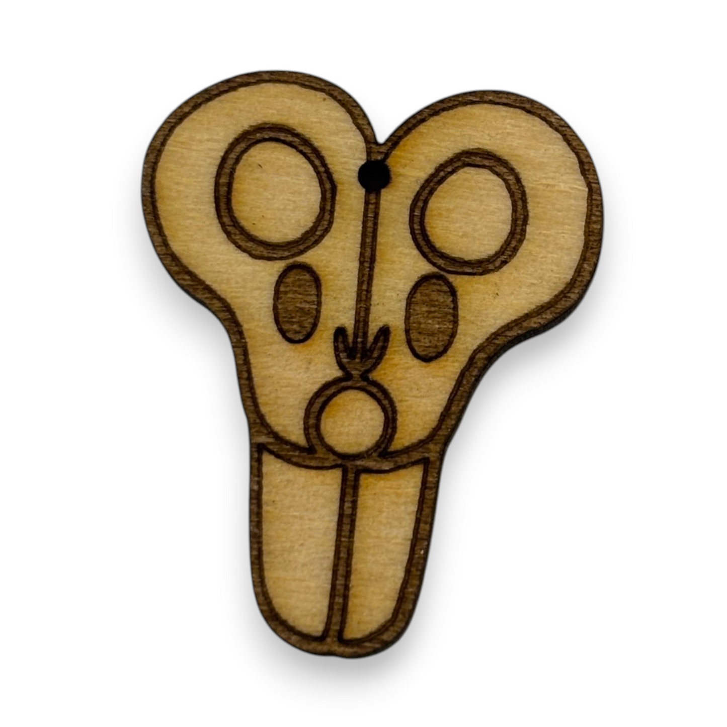 Wooden Teacher Earring Blanks for DIY Jewellery Making, dangles - 10pc Laser Cut Pieces
