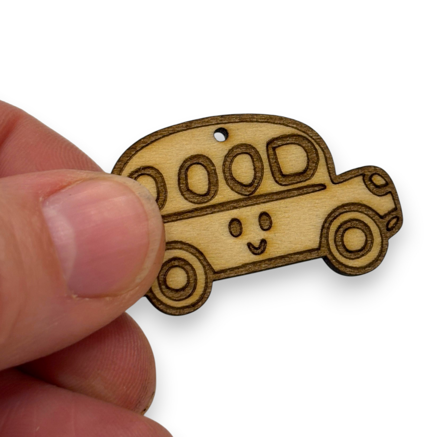 Wooden Teacher Earring Blanks for DIY Jewellery Making, dangles - 10pc Laser Cut Pieces