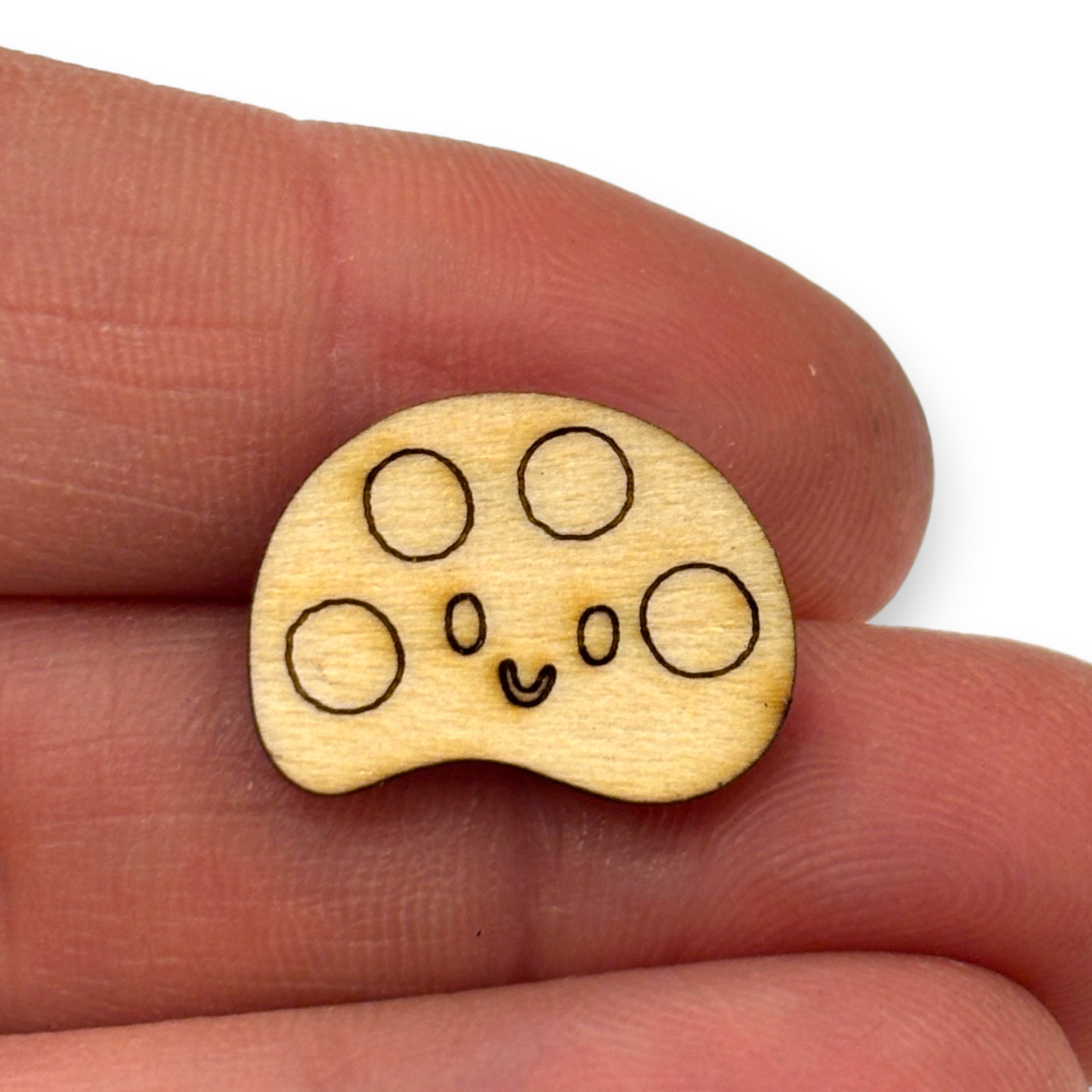 Wooden Teacher Earring Blanks for DIY Jewellery Making - Studs - 10pc Laser Cut Set