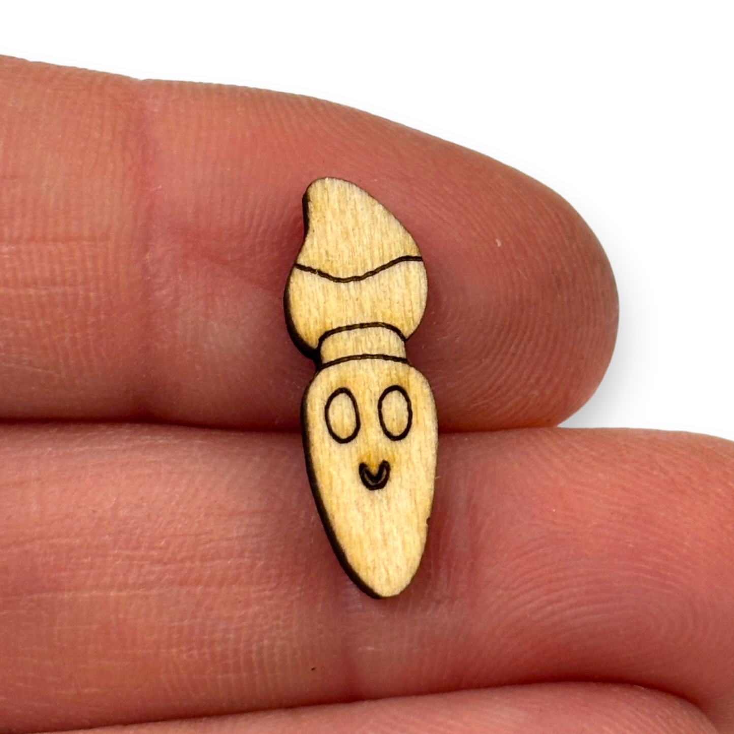Wooden Teacher Earring Blanks for DIY Jewellery Making - Studs - 10pc Laser Cut Set