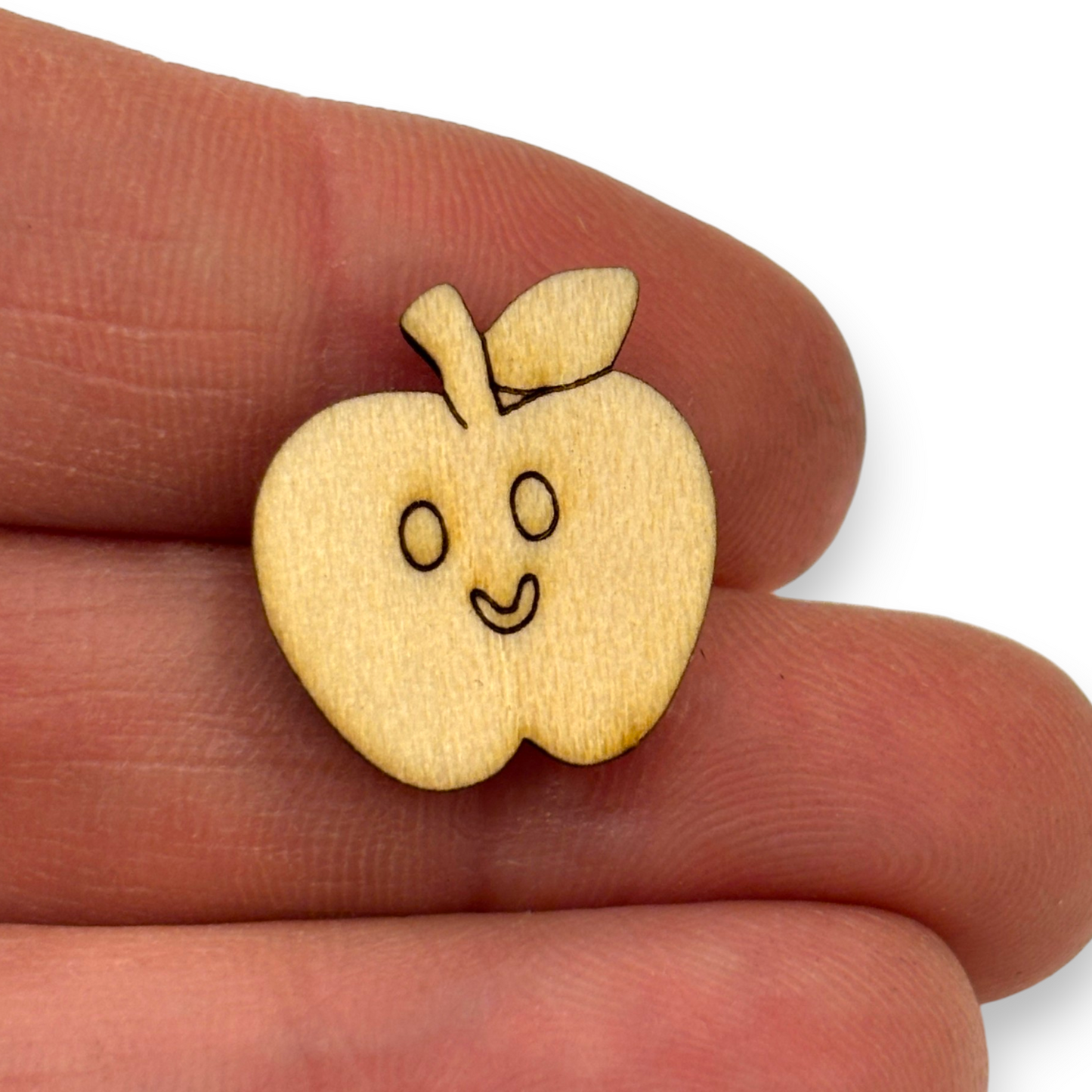 Wooden Teacher Earring Blanks for DIY Jewellery Making - Studs - 10pc Laser Cut Set