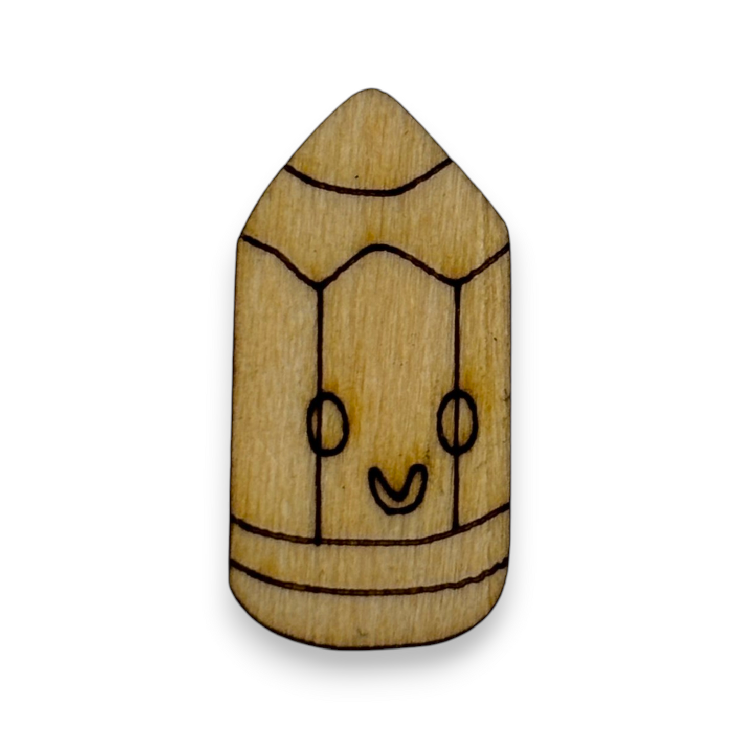 Wooden Teacher Earring Blanks for DIY Jewellery Making, Scrapbooking - Studs - 10pc Laser Cut Set