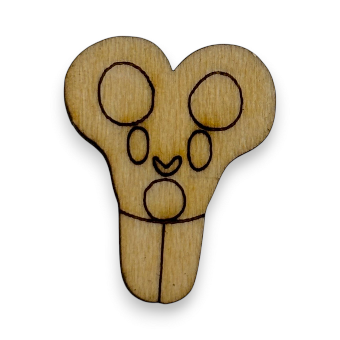 Wooden Teacher Earring Blanks for DIY Jewellery Making, Scrapbooking - Studs - 10pc Laser Cut Set