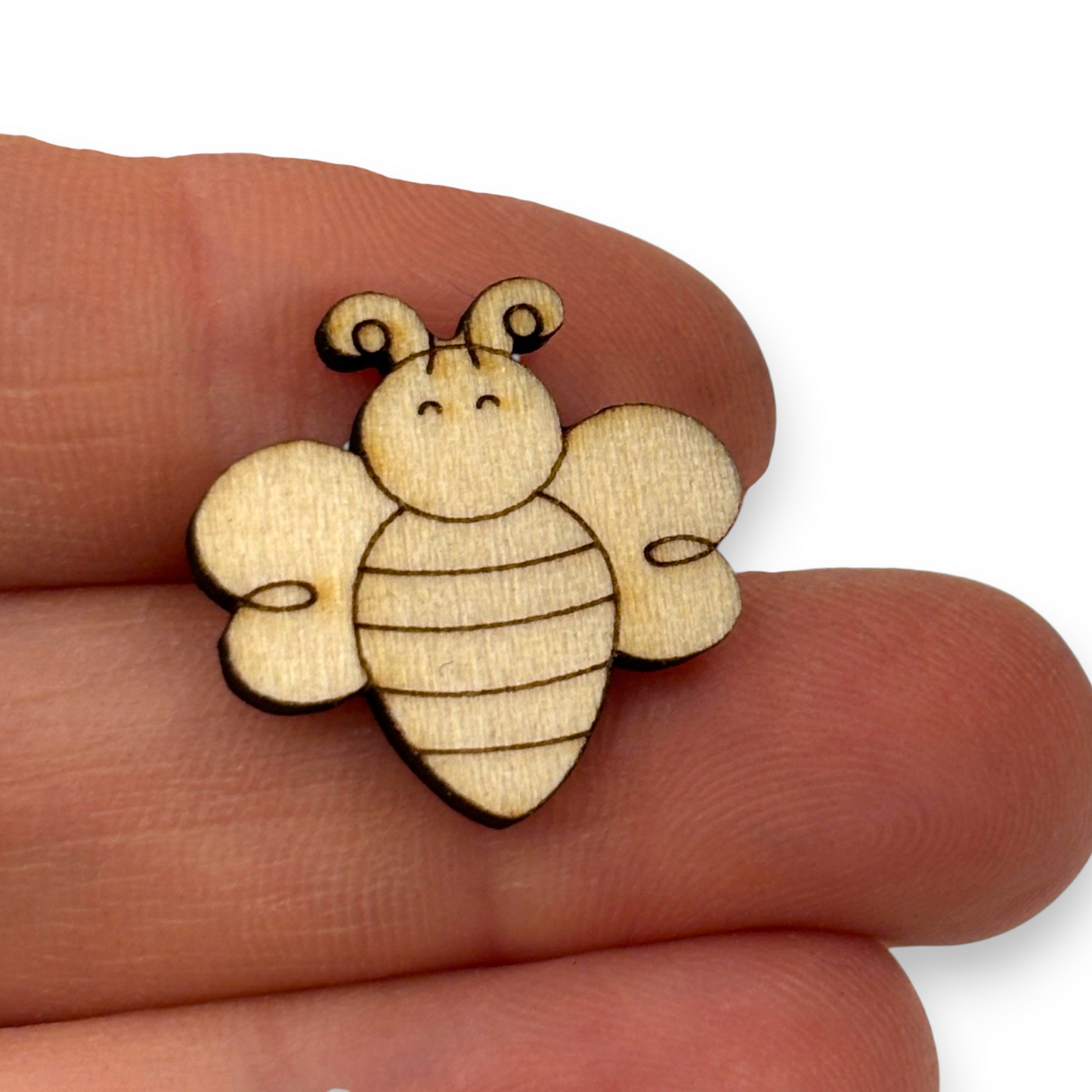 Wooden Animal Earring Blanks for DIY Jewellery Making, Scrapbooking - Studs - 10pc Laser Cut Set