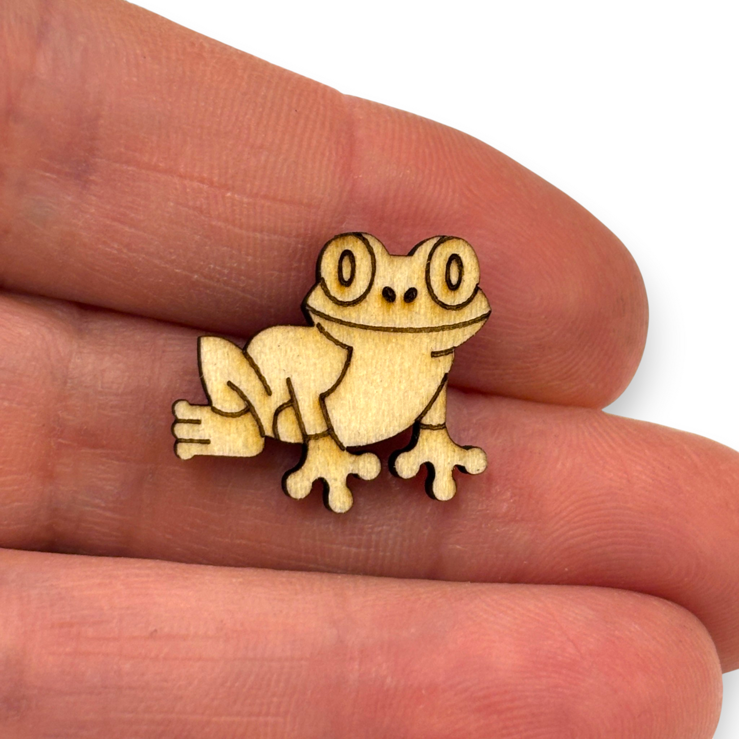 Wooden Animal Earring Blanks for DIY Jewellery Making, scrapbooking - Studs - 10pc Laser Cut Set