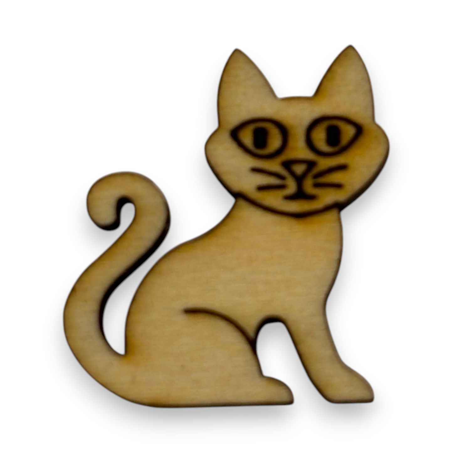 Wooden Animal Earring Blanks for DIY Jewellery Making, scrapbooking - Studs - 10pc Laser Cut Set