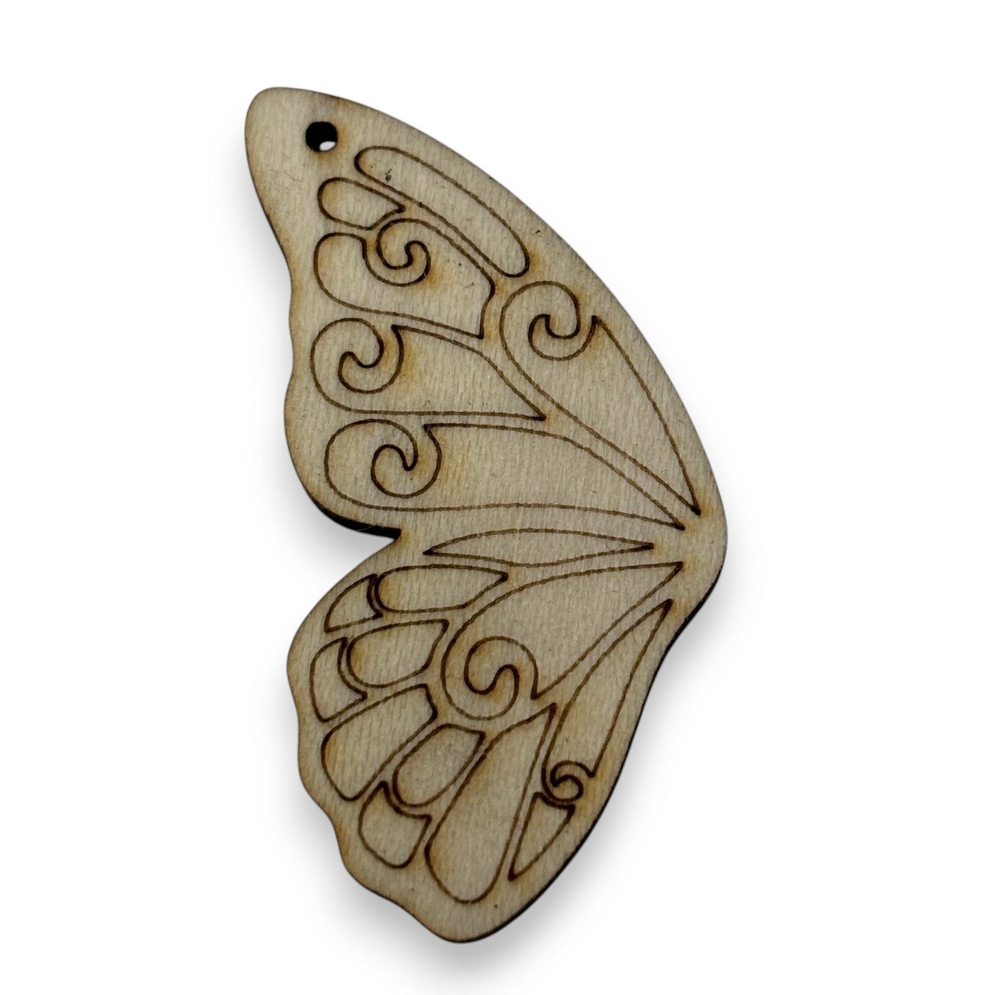 Wooden Butterfly Earring Blanks for DIY Jewellery Making, dangles - 10pc Laser Cut Pieces