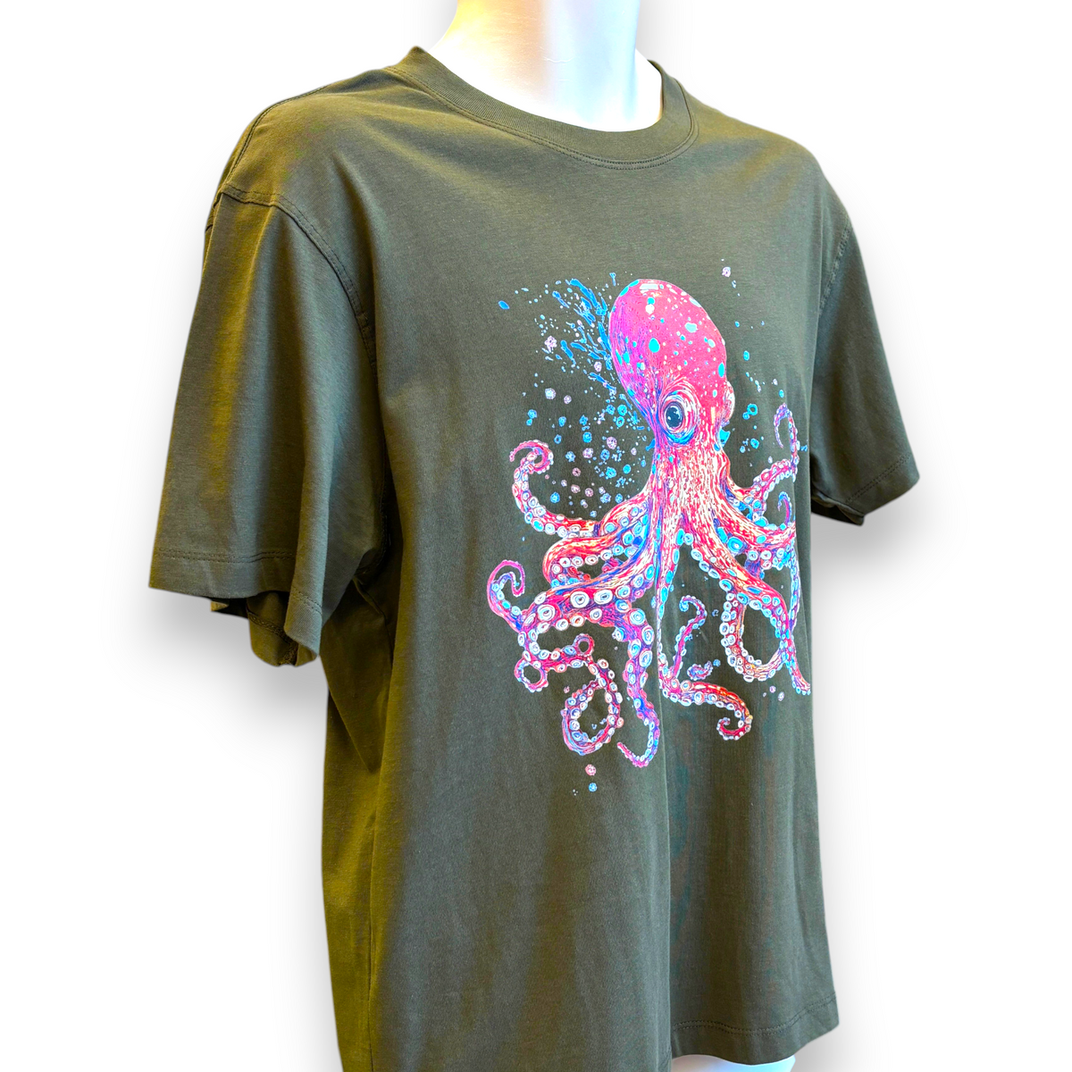 Men's Octopus T-Shirt – Ocean Animal Graphic Tee