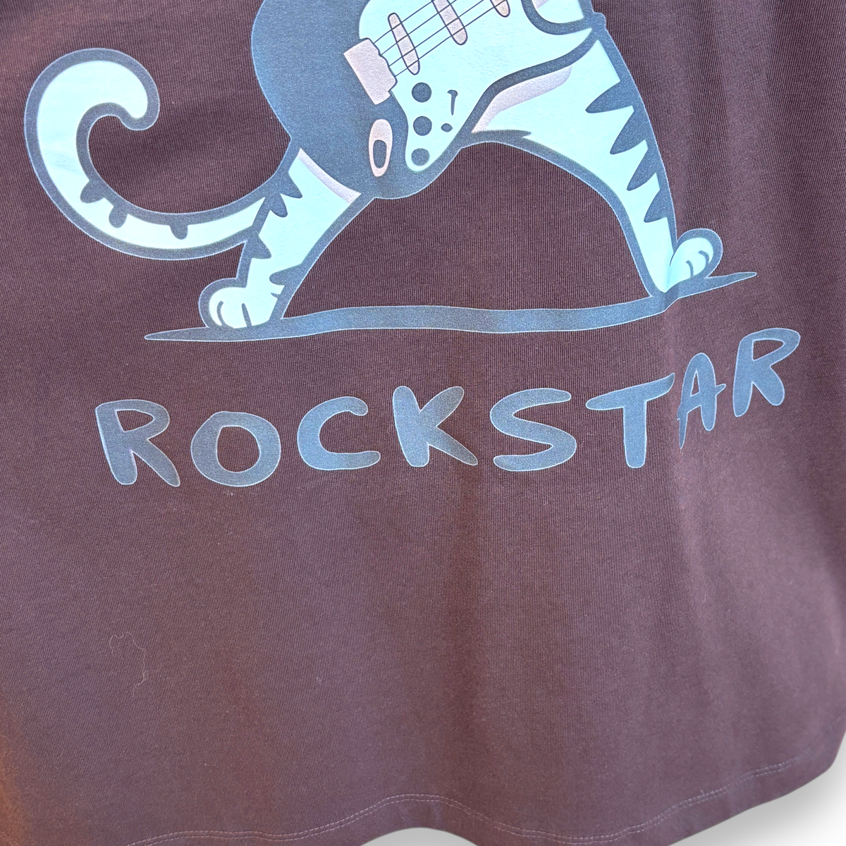 Men's Rockstar Cat T-Shirt – Funny Cat Graphic Tee