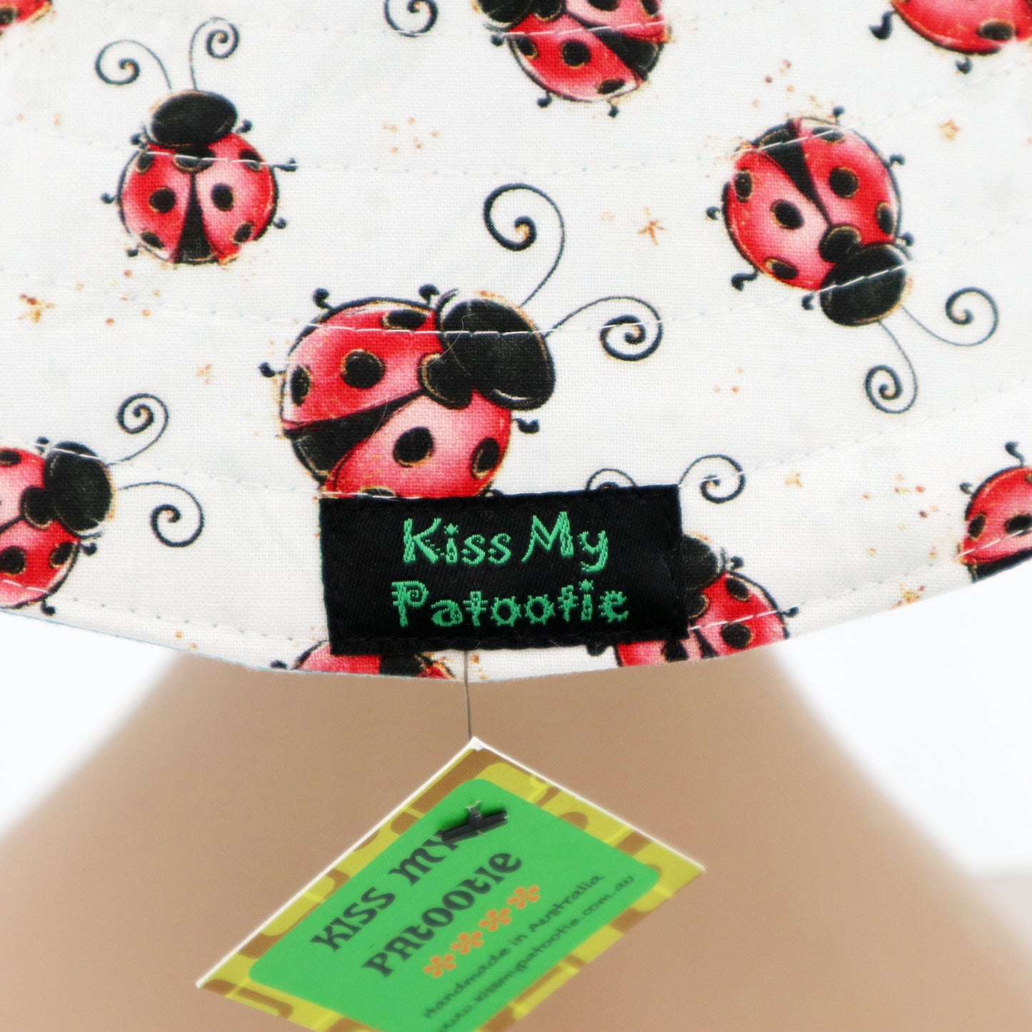 Reversible Sun Hat - Ladies & Girls sizes - ladybug