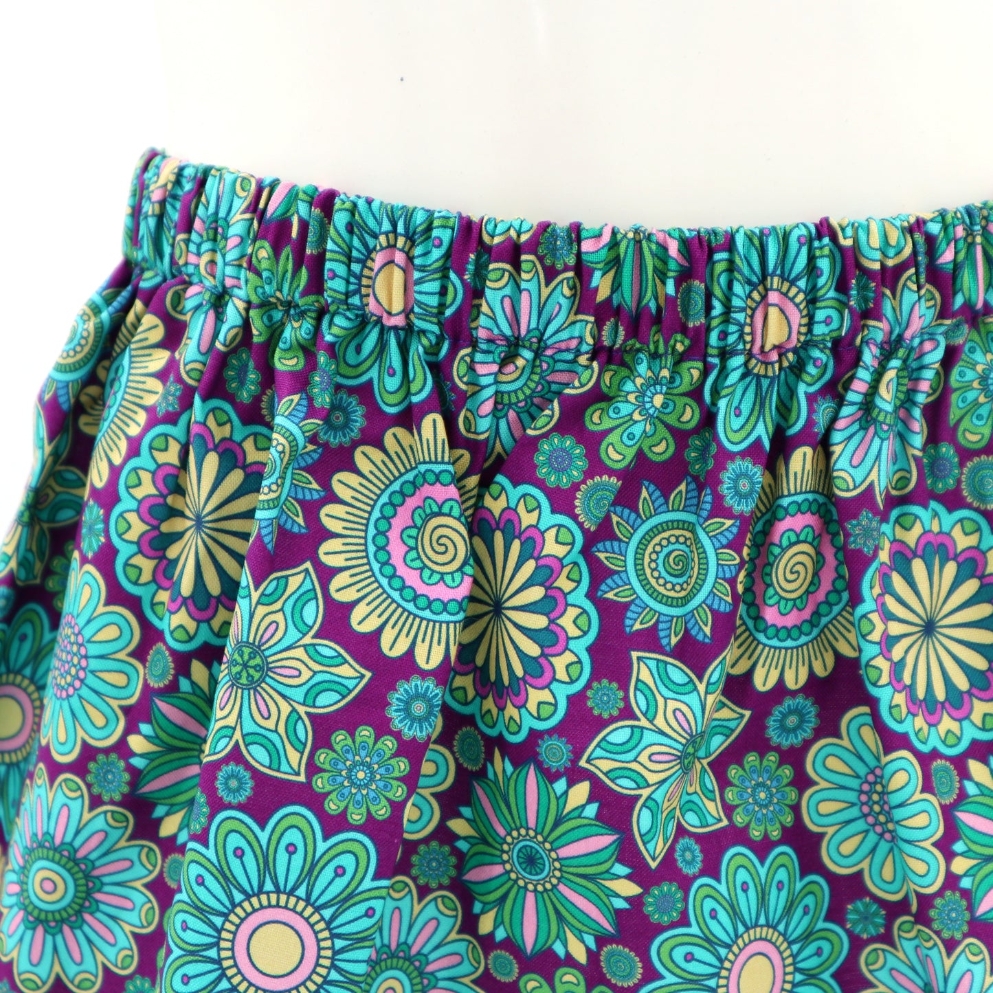 Girls aline skirt - sizes 000 to 6 - mandala, floral
