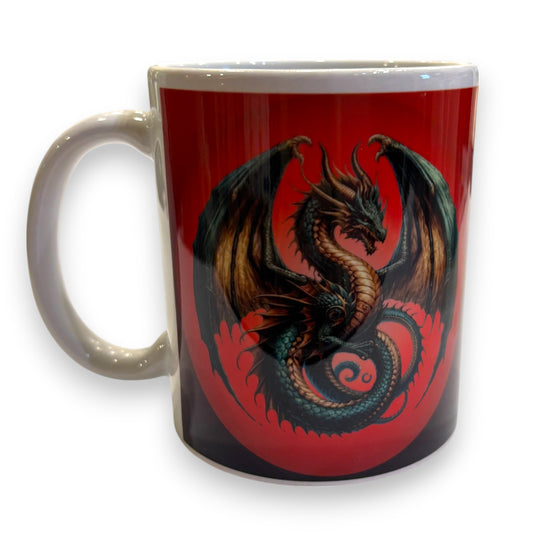 Printed Ceramic Mug - Dragon